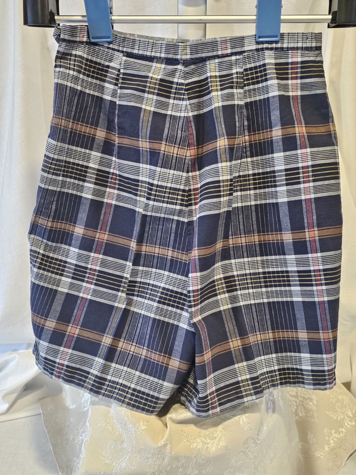 Vintage Womens Side or Back Zipper High Waisted Shorts 3 Piece Lot 28″ Waist
