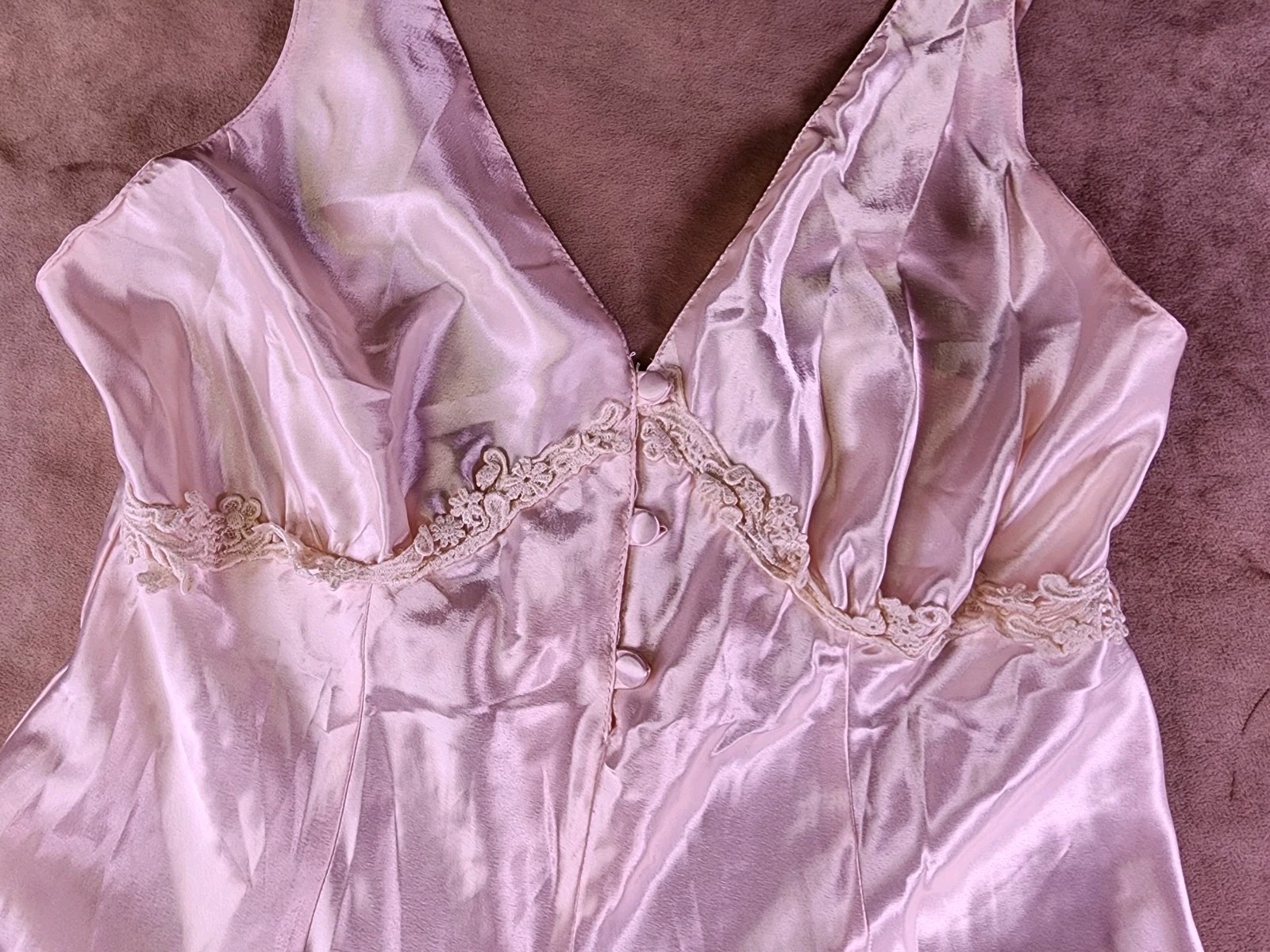 Dentelle Vintage Pink/Peach size L lingere