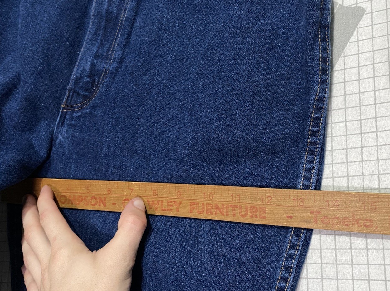 Vintage 70s Rustler Jeans Flare 16 31×33 Talon Bootcut Western Hippie Boho