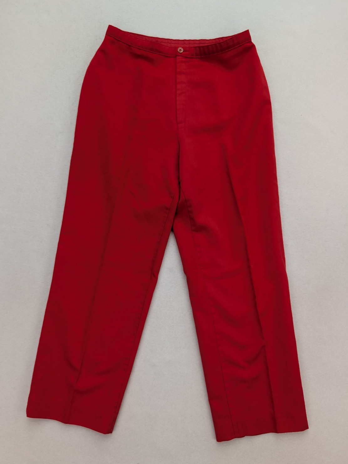 Levi’s Bend Over Vintage Women’s Pants Slacks Size 18 Red High Rise Flat Front