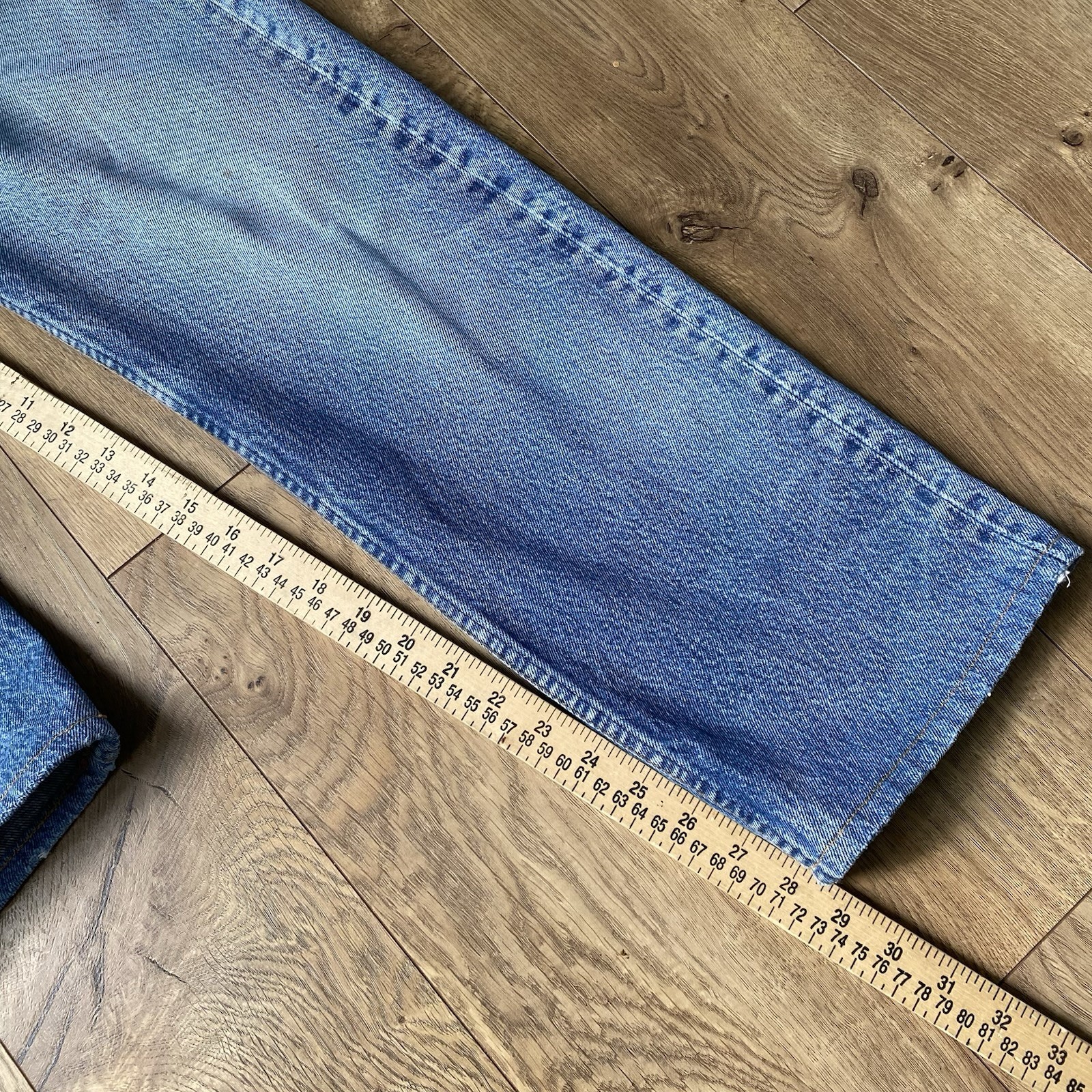 Levis 501 XX Vintage Jeans 80s Blue Faded Denim Straight Made In USA 31 29