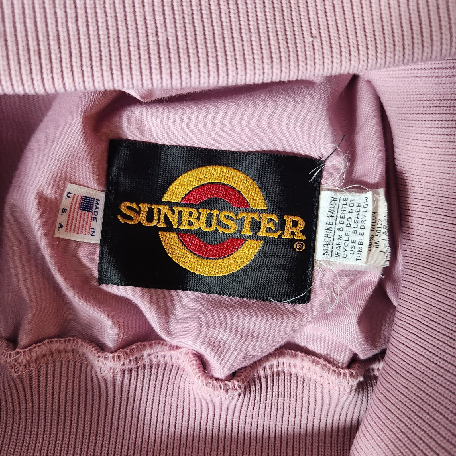 Sunbuster Vintage 80s Colorblock Windbreaker Anorak and Cropped Pants Set-Size L