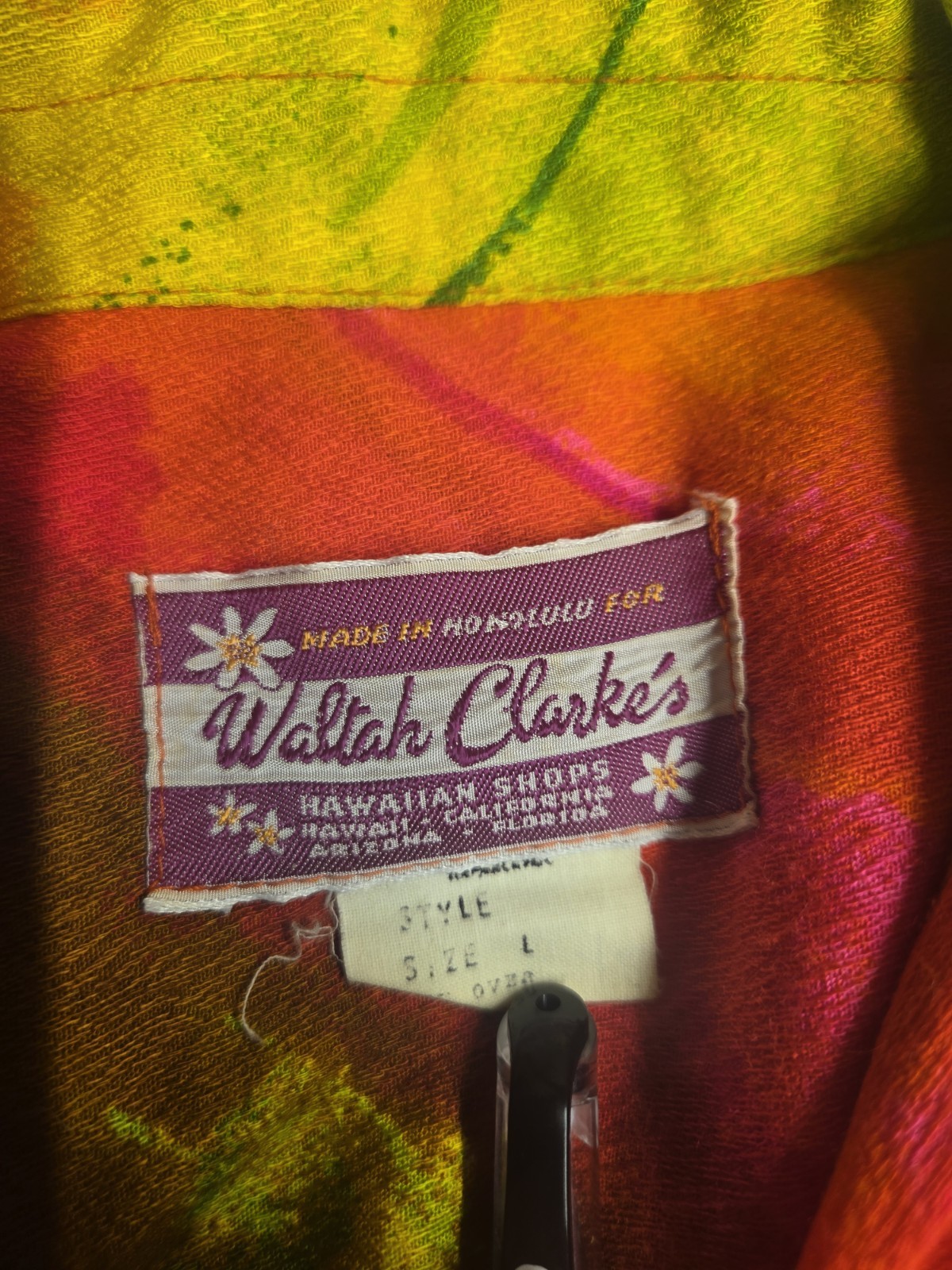 Vintage Waltah Clarke Shirt And Dress Honeymoon Set w1131