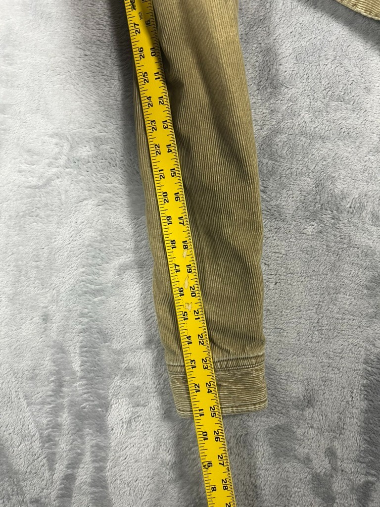 VTG 90s Billabong Brown Corduroy Button Up Jacket Women’s Size Small Fleece
