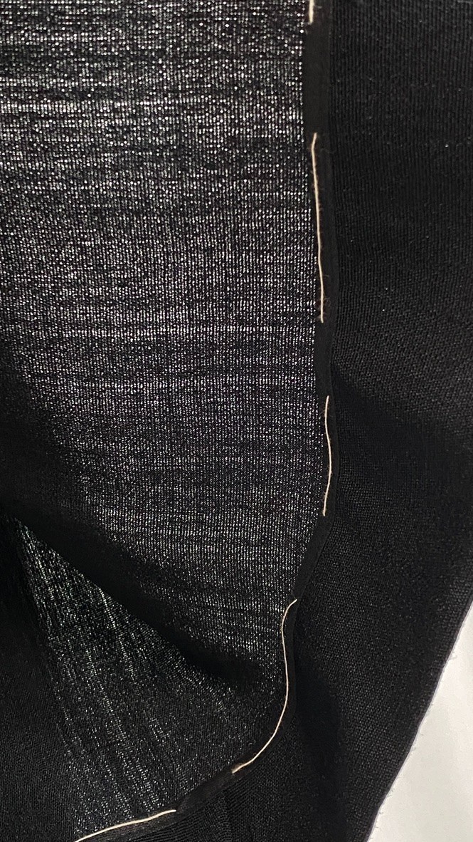 NWT Antique 1900s black maxi skirt XL 32 wool vintage Edwardian walking plus