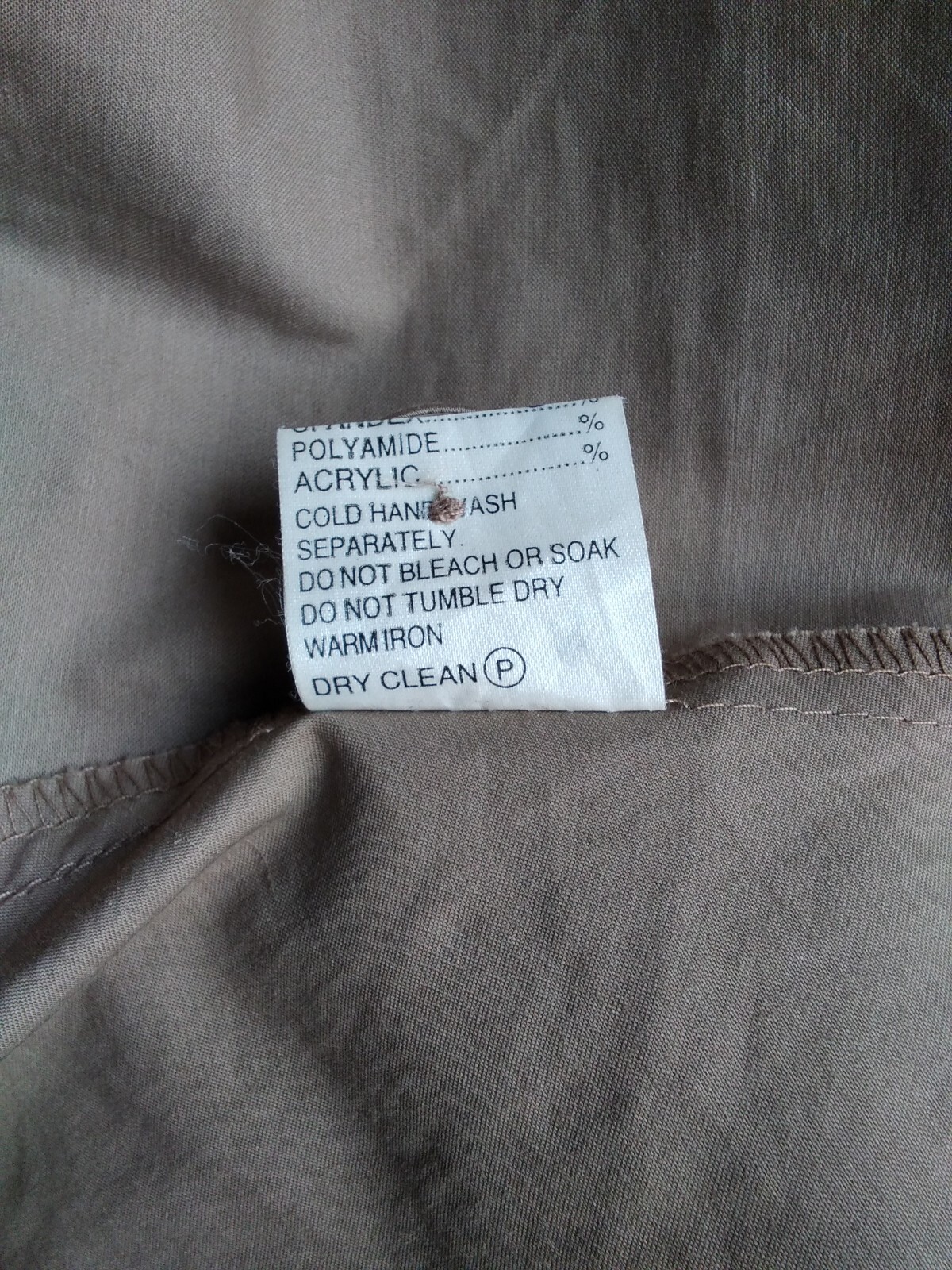 Gay Naffine Fab Taupe Polished Cotton Evening Coat/ Duster/ Autumn.,Size 14