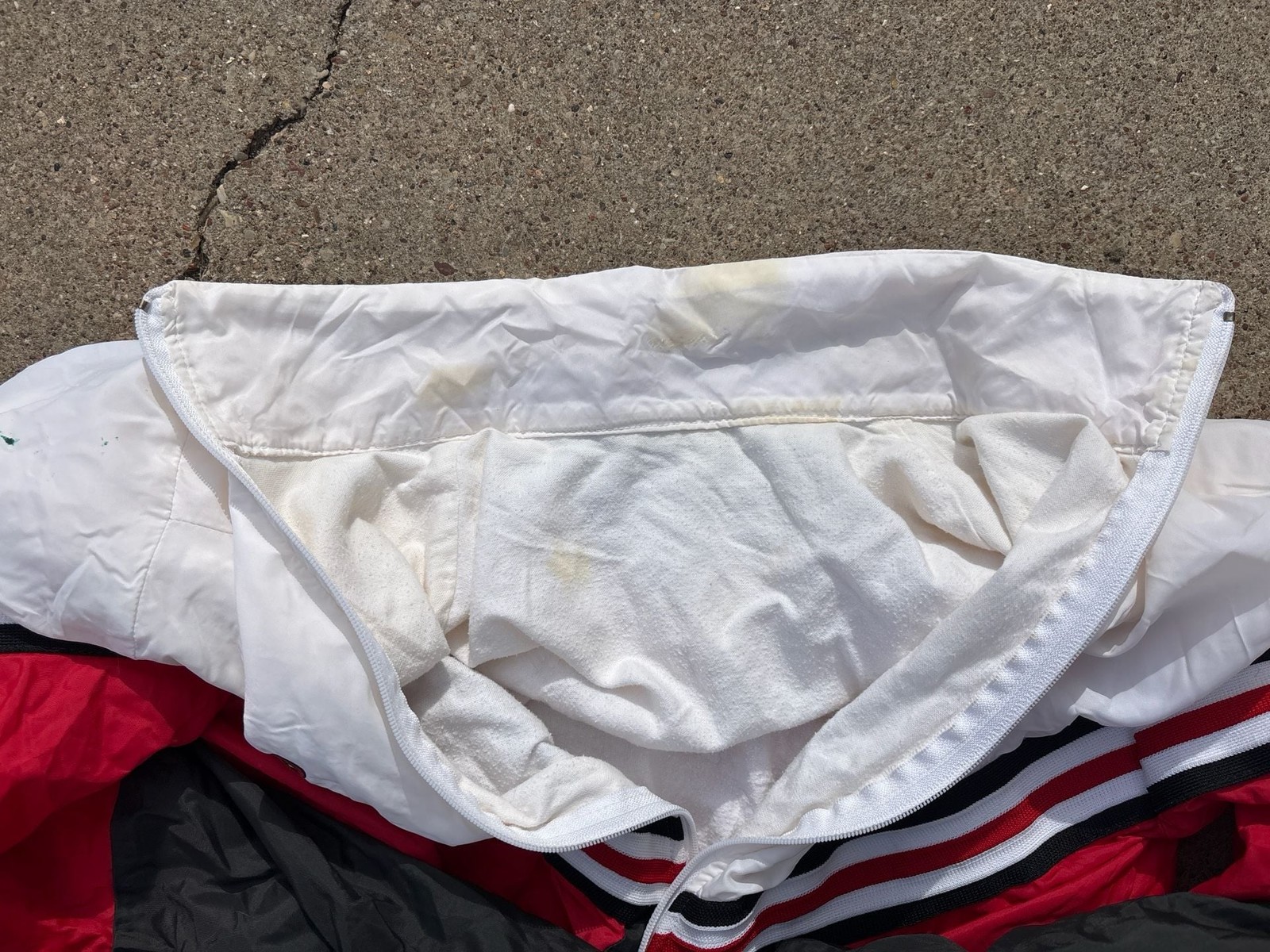 Ba2: Vintage 1996 Varsity Spirit Fashions EHS Cheerleader Windbreaker Jacket