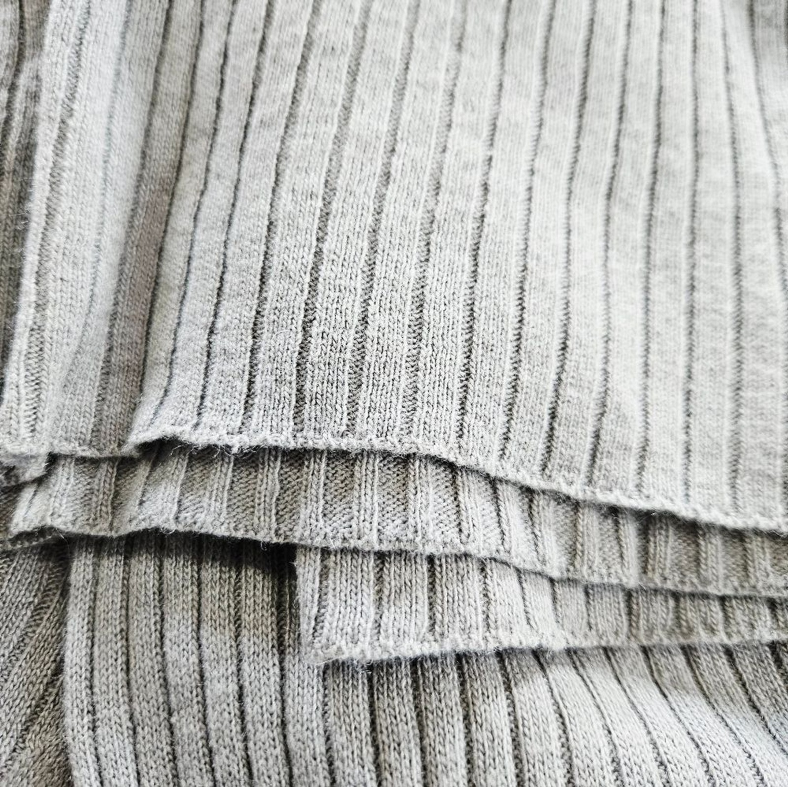 Liz Claiborne Vintage Silk Alpaca Cashmere Blend Ribbed Knit High Neck Sweater L