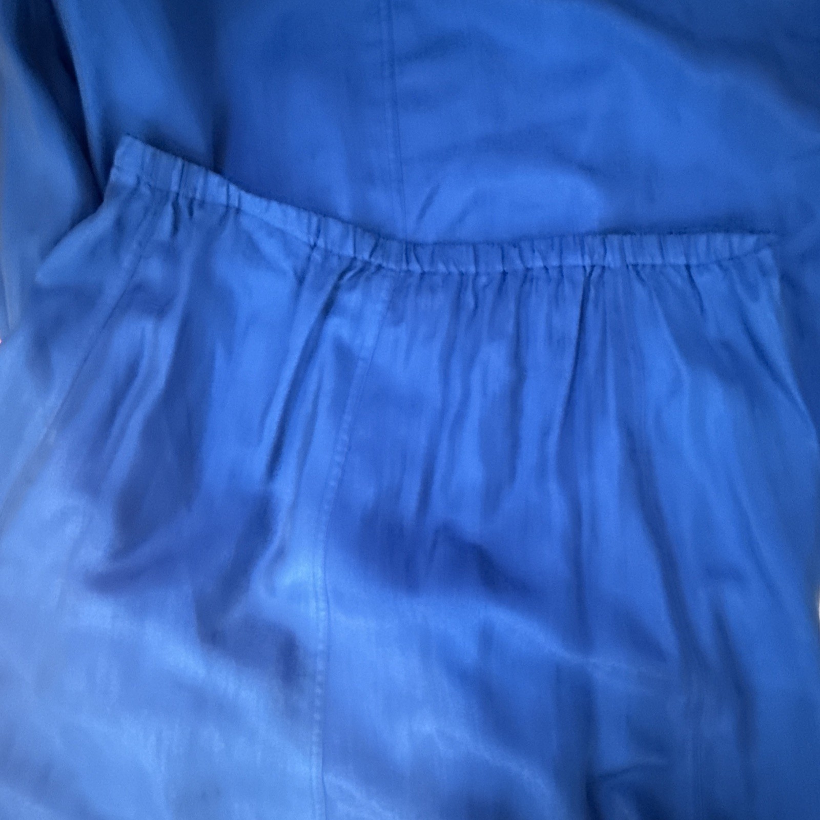 USAGI hong kong 100% silk skirt set sz M true vtg top skirt
