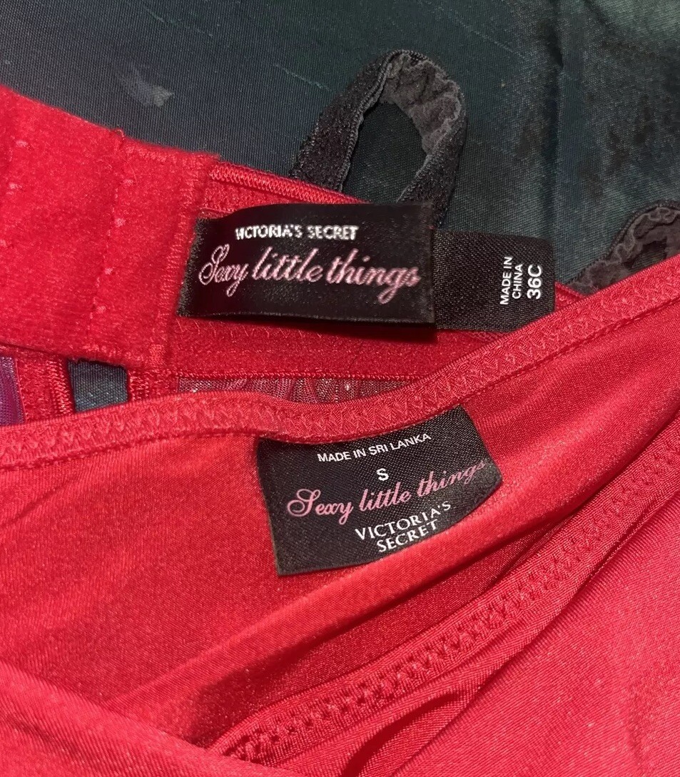 Gorgeous Vintage Y2k Victoria’s Secret Sexy Little Things Babydoll Panty Set 36C