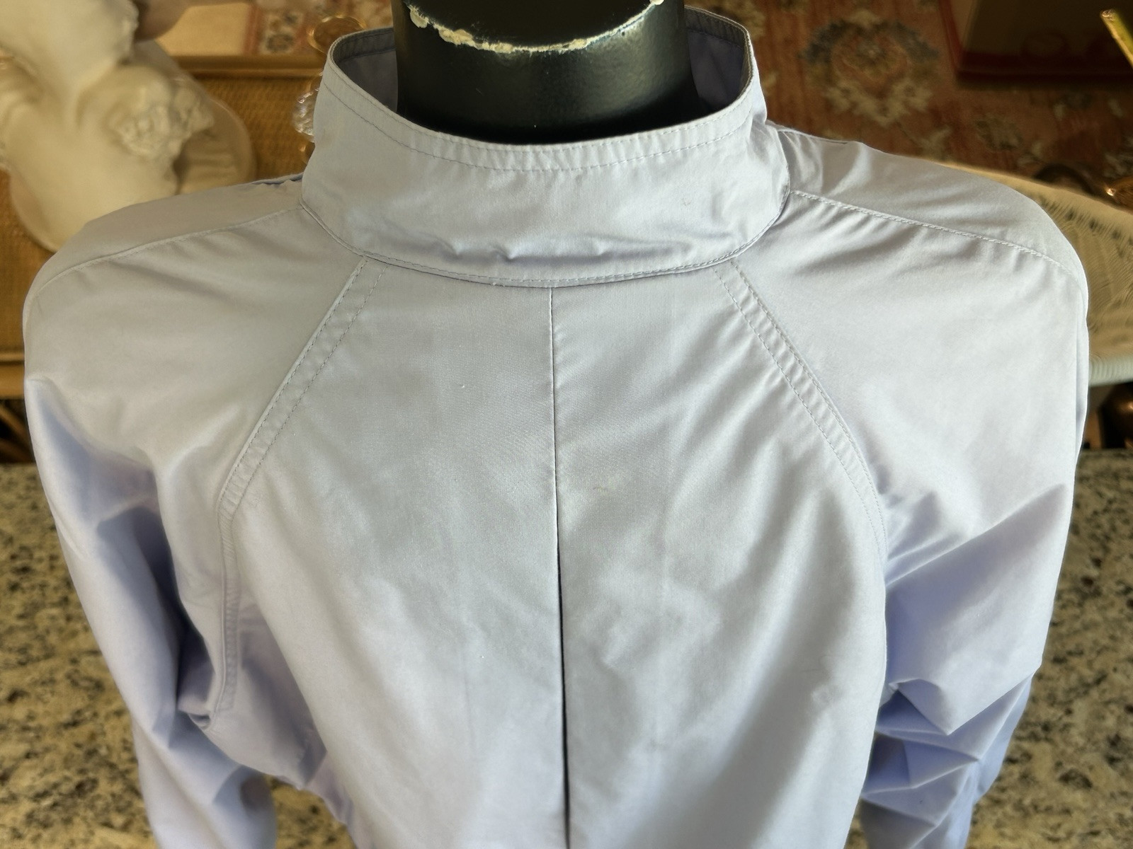 Vintage Head Sports Wear Periwinkle Blue Ski Windbreaker Jacket Petite L Large
