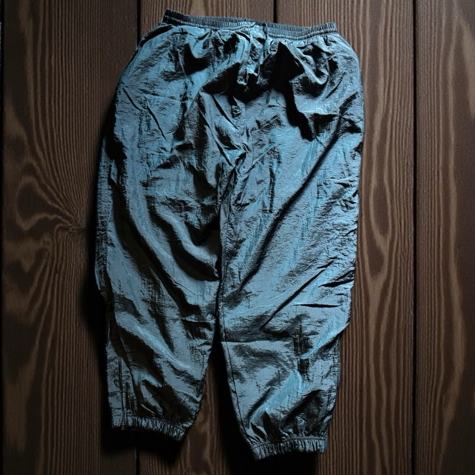 Venezia Sport Womens Metallic Teal Wind/Track NWT Windbreaker Pants 22/24