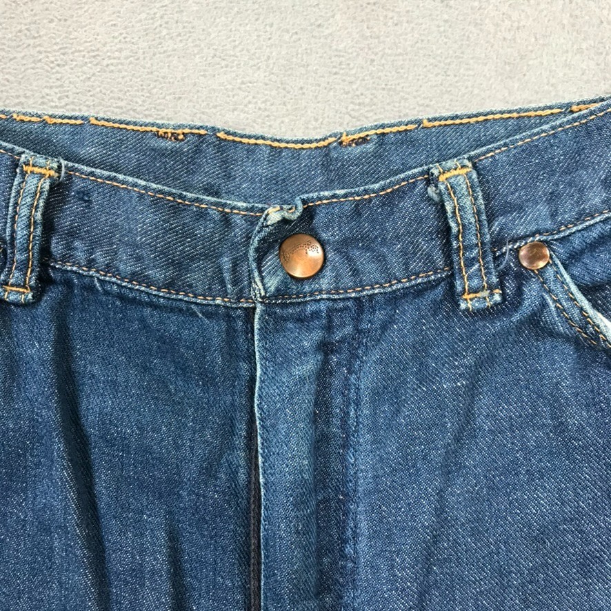 Vintage 50s Wrangler Blue Bell Sanforized Denim Bermuda Shorts Misses 16 (26″)