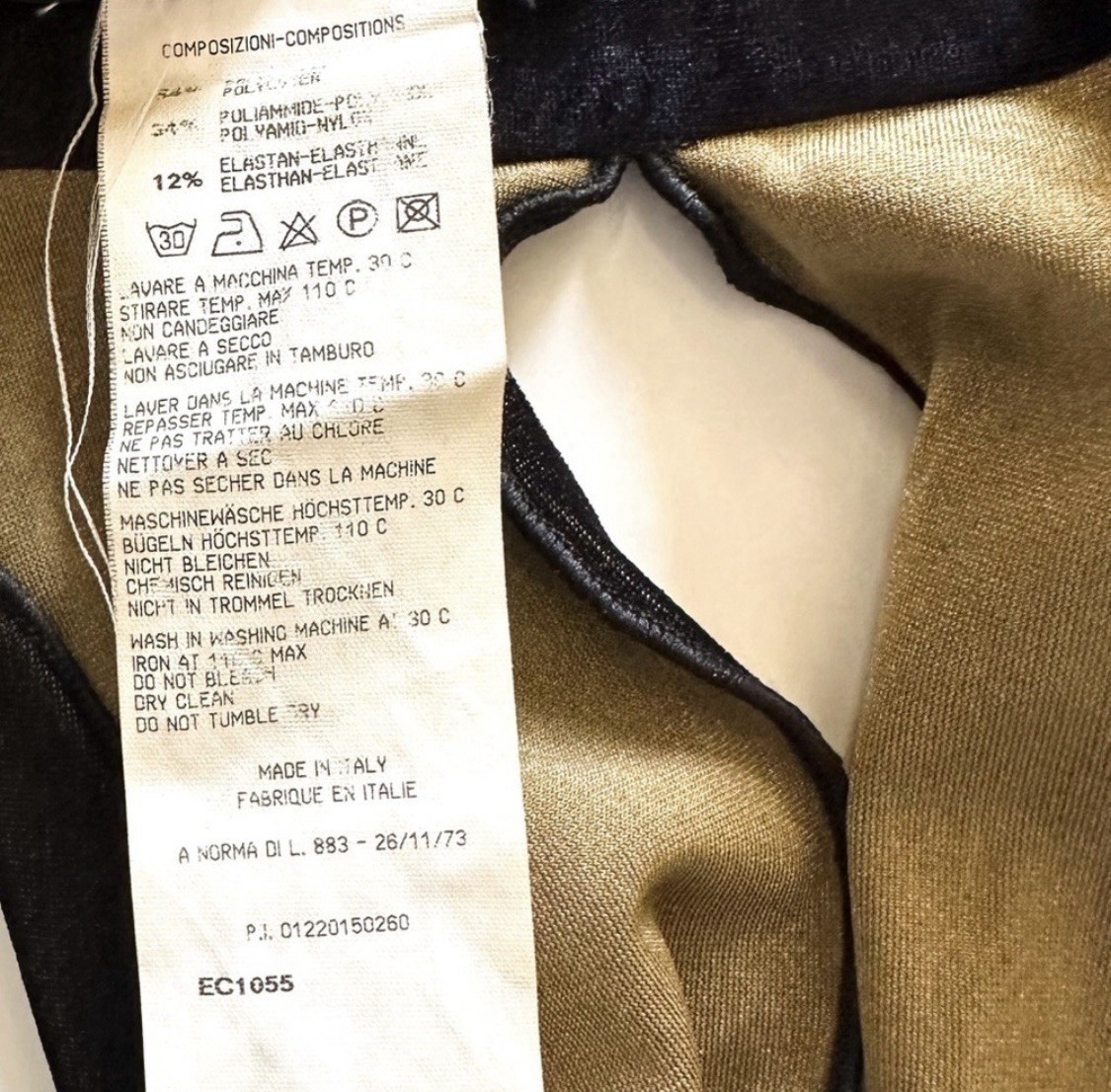 Versace Classic V2 Vintage Black Velvet Cocktail Dress with GoldUndertones 38