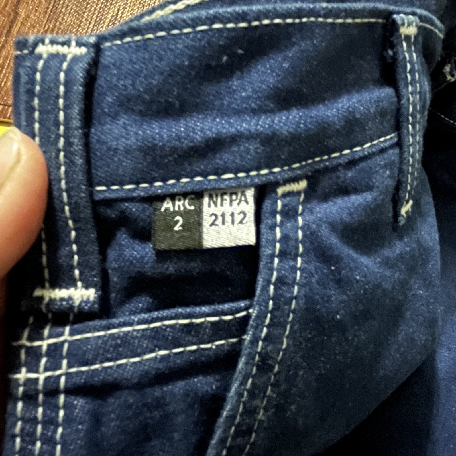 Vintage distressed carhartt FR jeans size 34×32