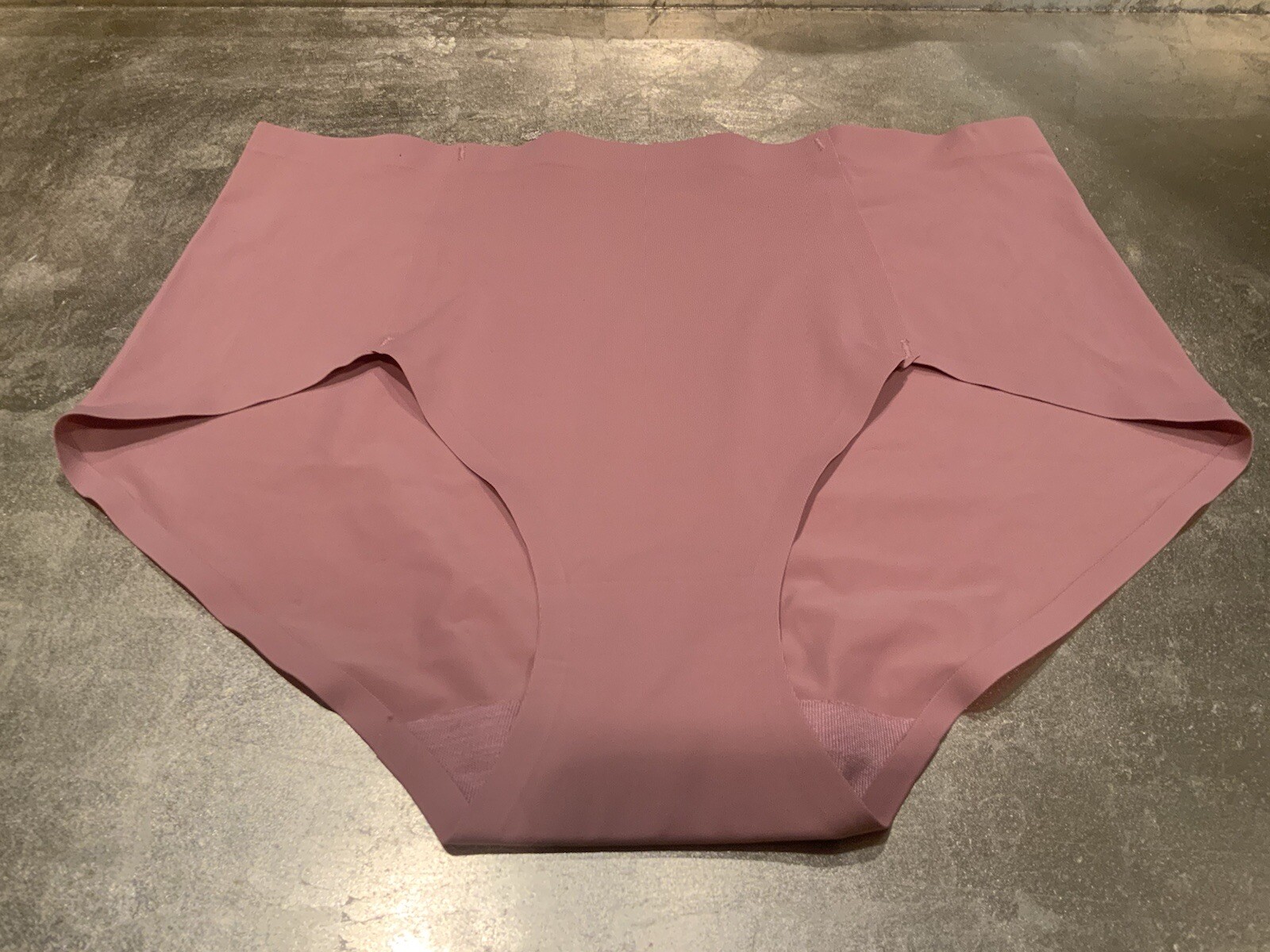 Vtg Prima Valentina M Rose Blush French Cut Brief Panties