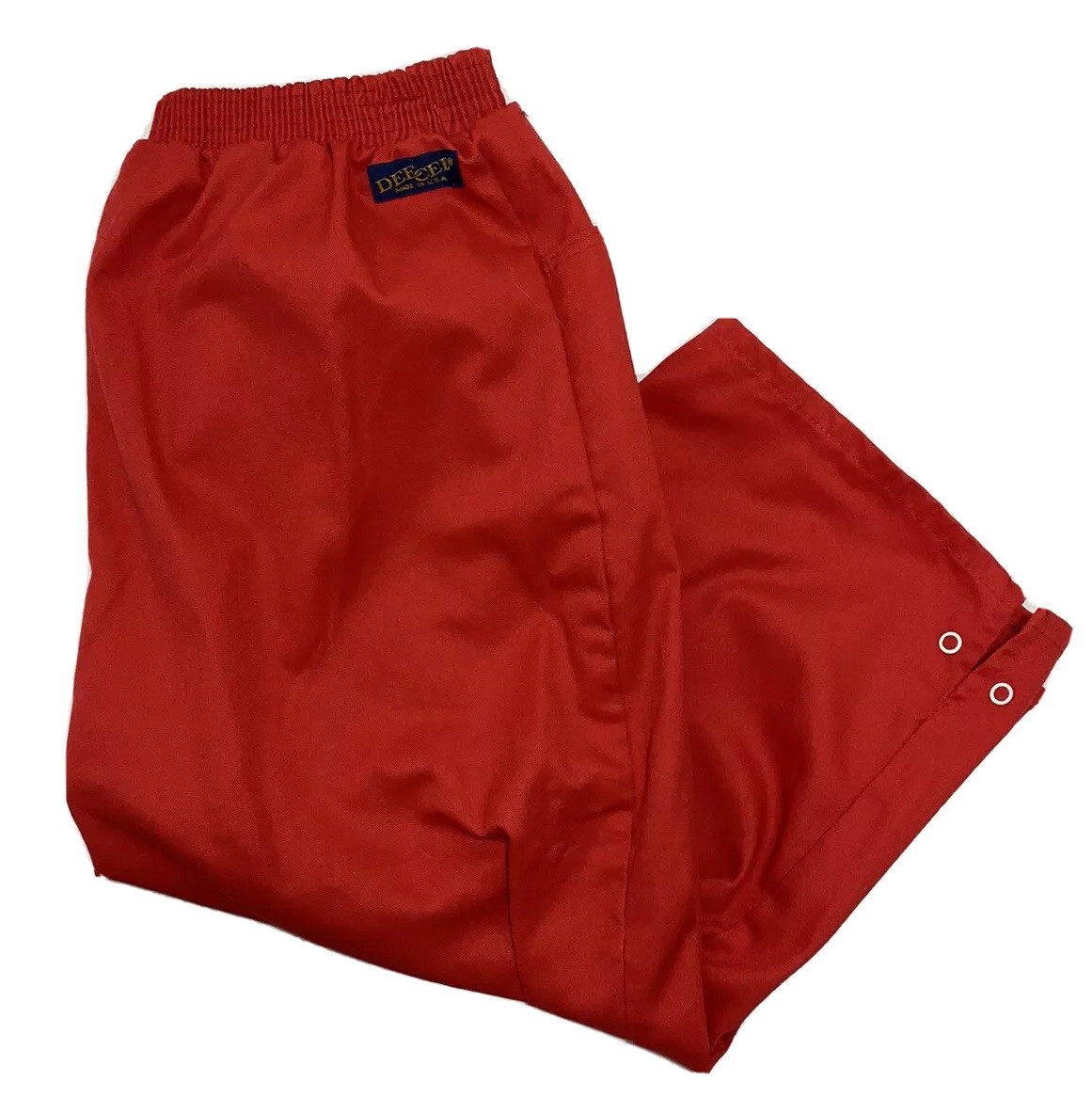 Vintage Pants Red Workwear DeeCee Made in USA 1980s Sz 16