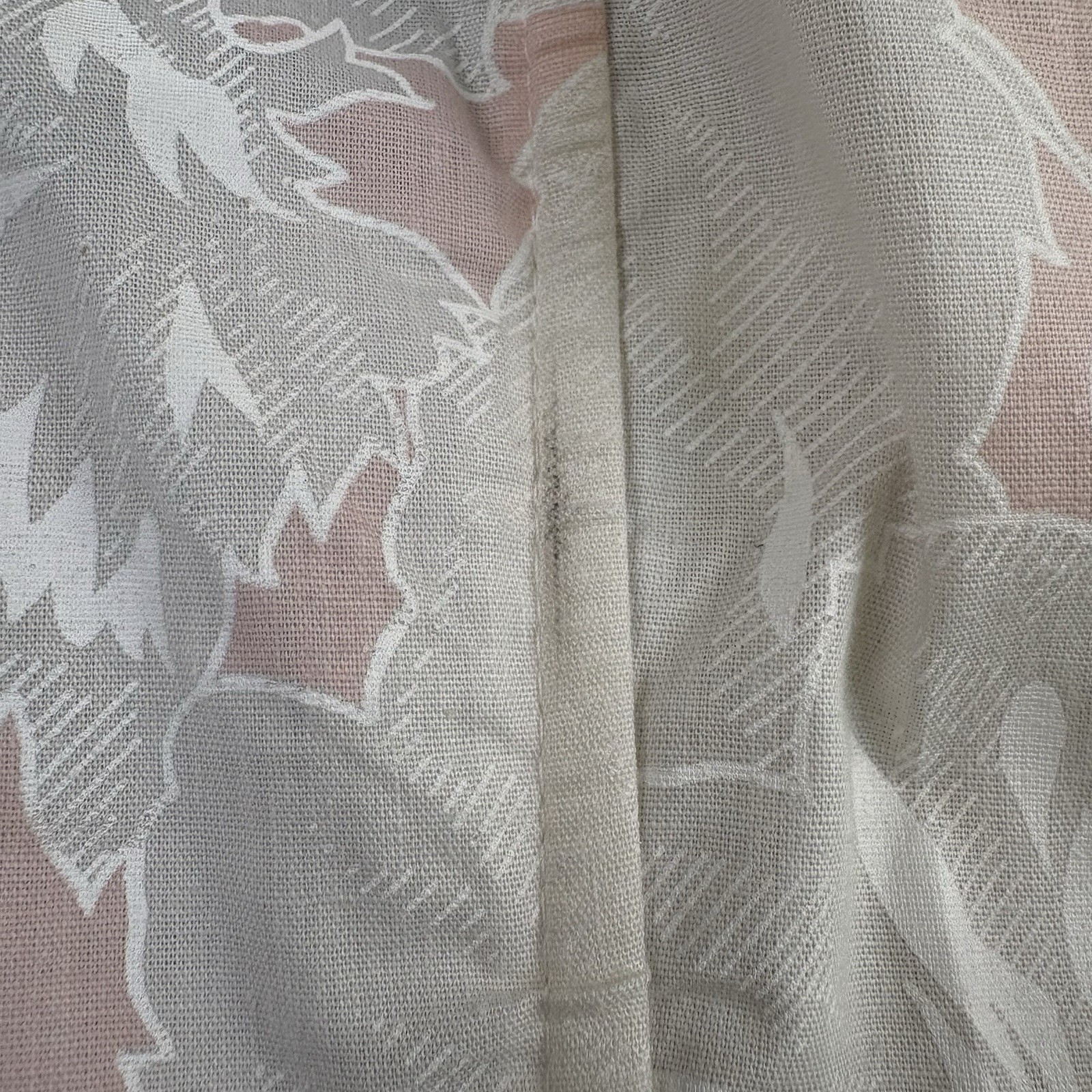 Vintage 80s Wild Dress Floral High Low Prom Dress Pink Ivory 9/10 XS USA Made