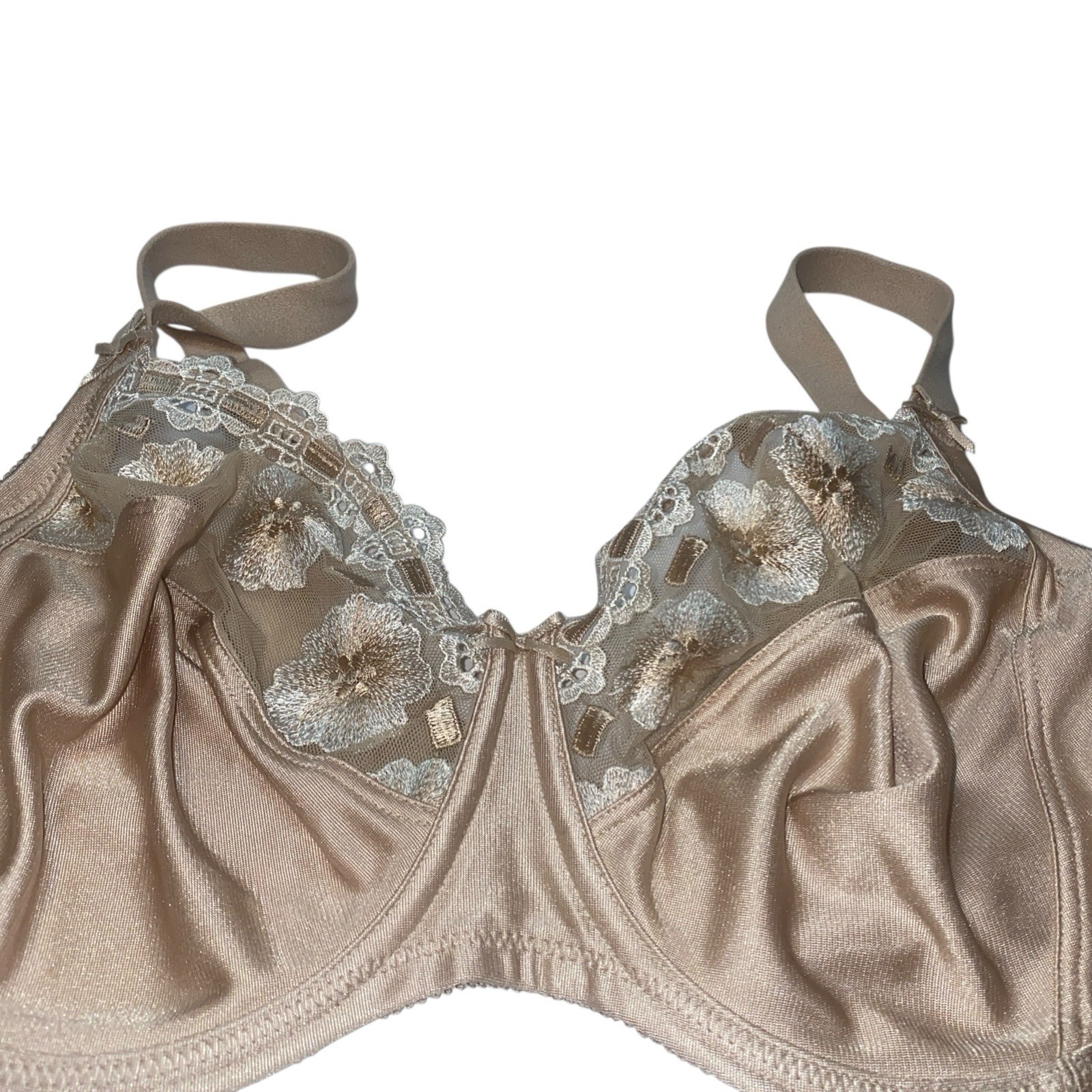 WACOAL 85532 Beige / Nude PRETTY & POLISHED Semi-Sheer UNDERWIRE BRA ~ 36DDD