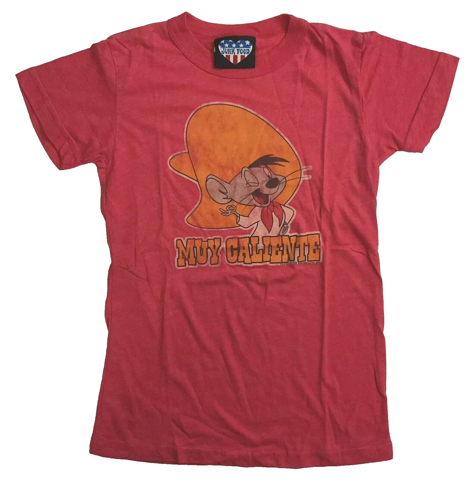 Vintage Original Junk Food Looney Tunes T-shirt Speedy Gonzalez Women’s M New!