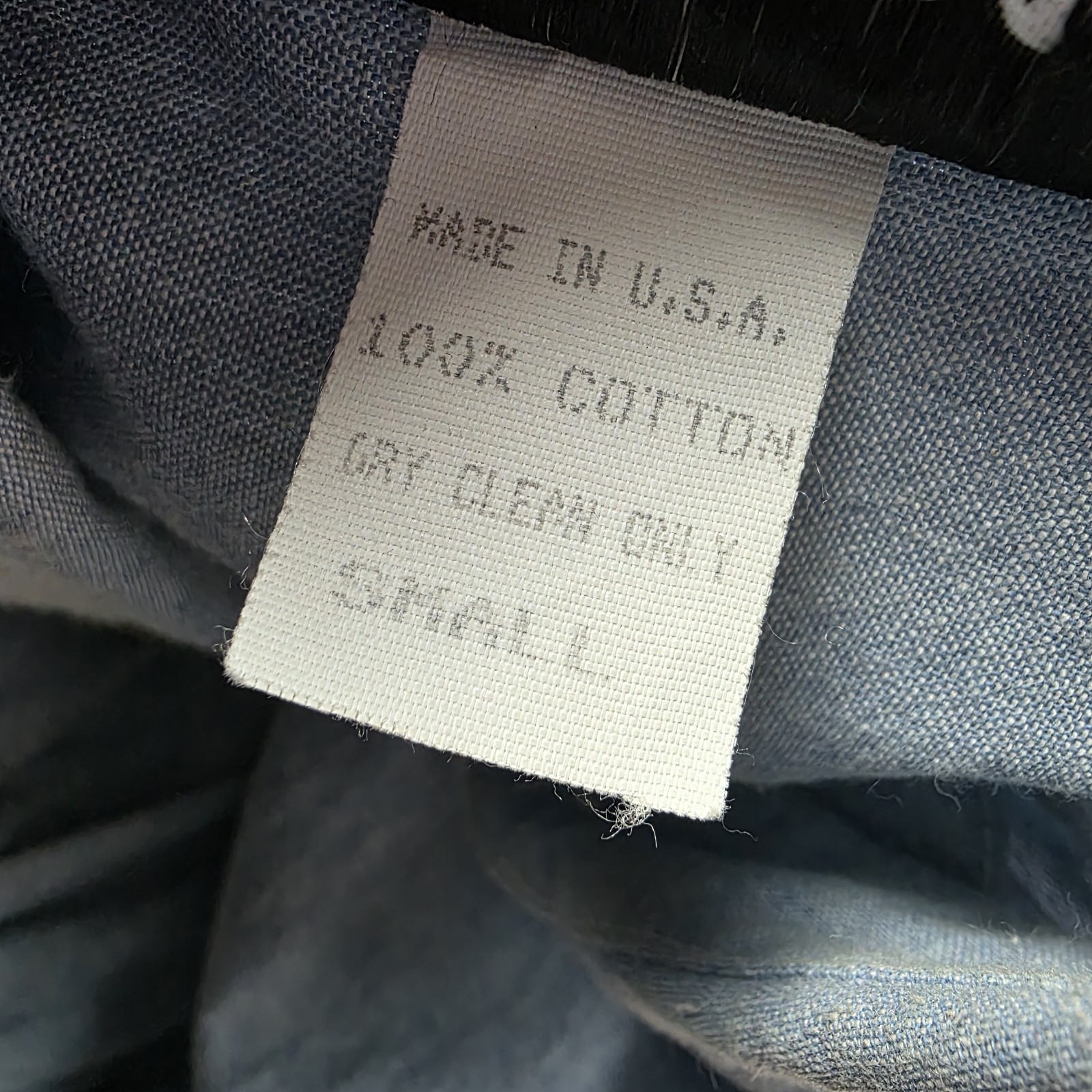 Madness Vintage USA Chambray Bodysuit Womens S Artsy Travel Americana Patches
