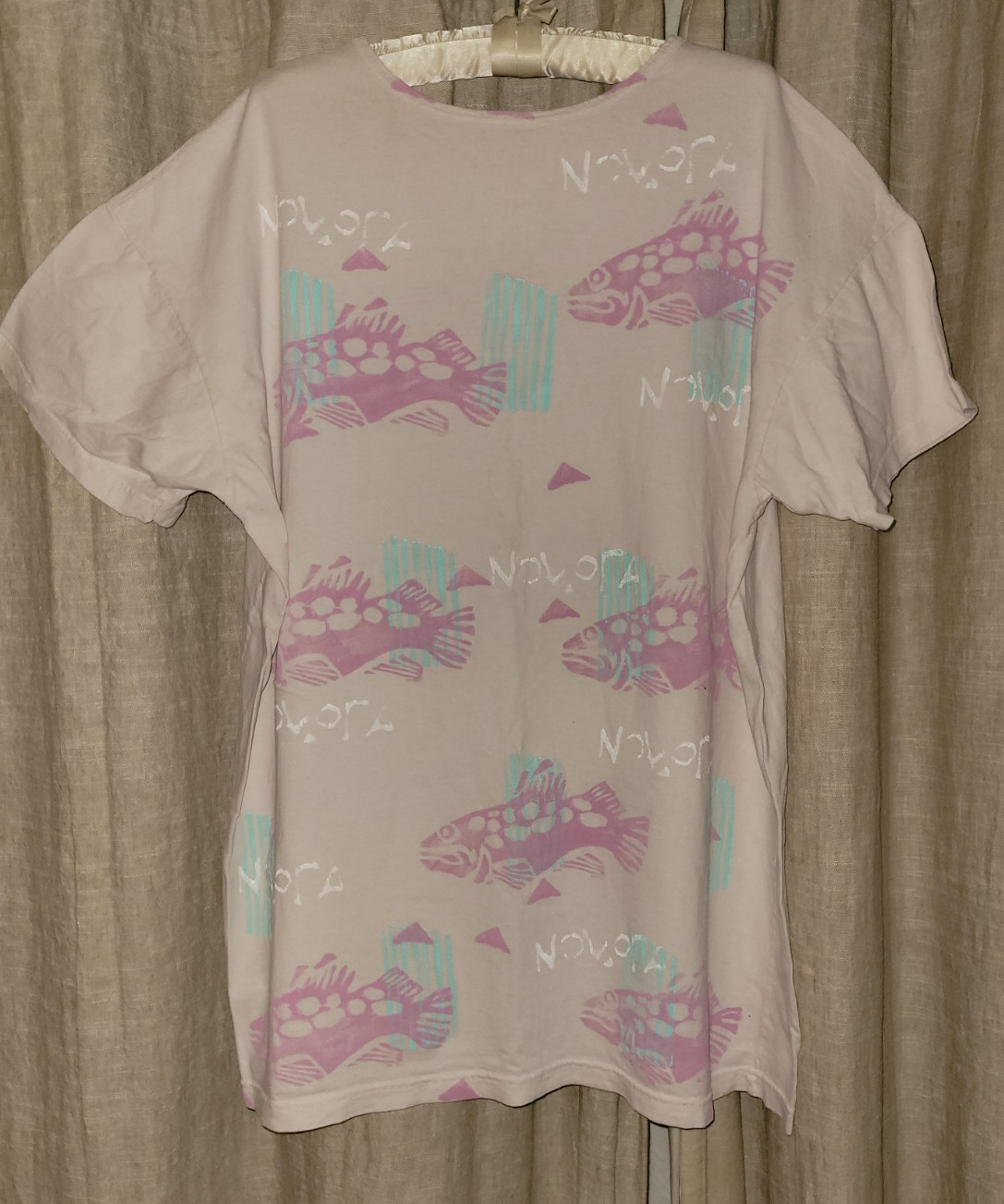 Vintage 1988 Blue Fish Iconic Tee Shirt Top