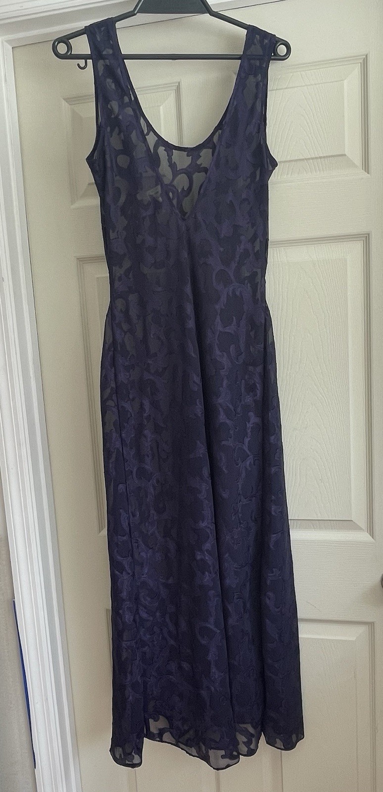 Vintage Victoria’s Secret Purple Lace Nightgown and Robe Set Womens Size Medium