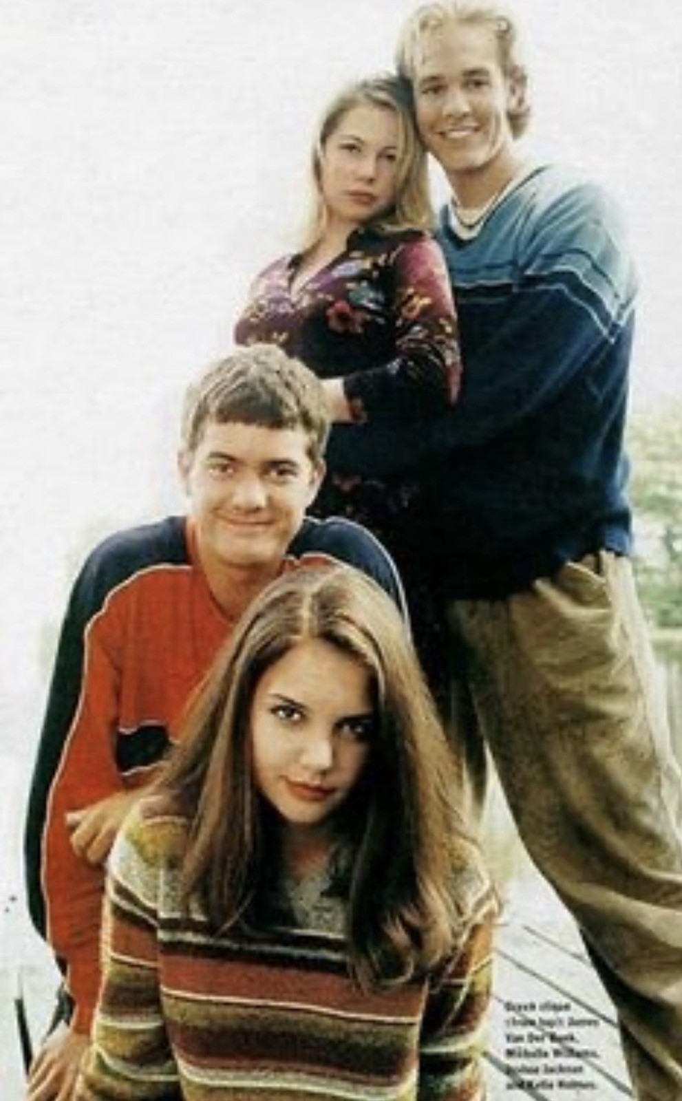 Abercrombie Sweater ASO Joey Potter aka Katie Holmes on Dawson’s Creek in S1, E4