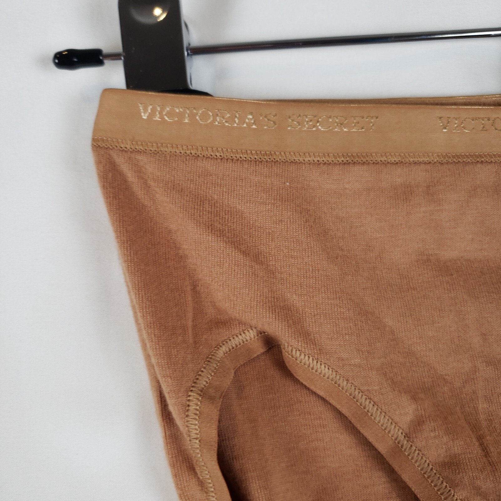 Vtg Victorias Secret Cotton Thick Signature Band Hi Leg Panty Medium 2008 NWT