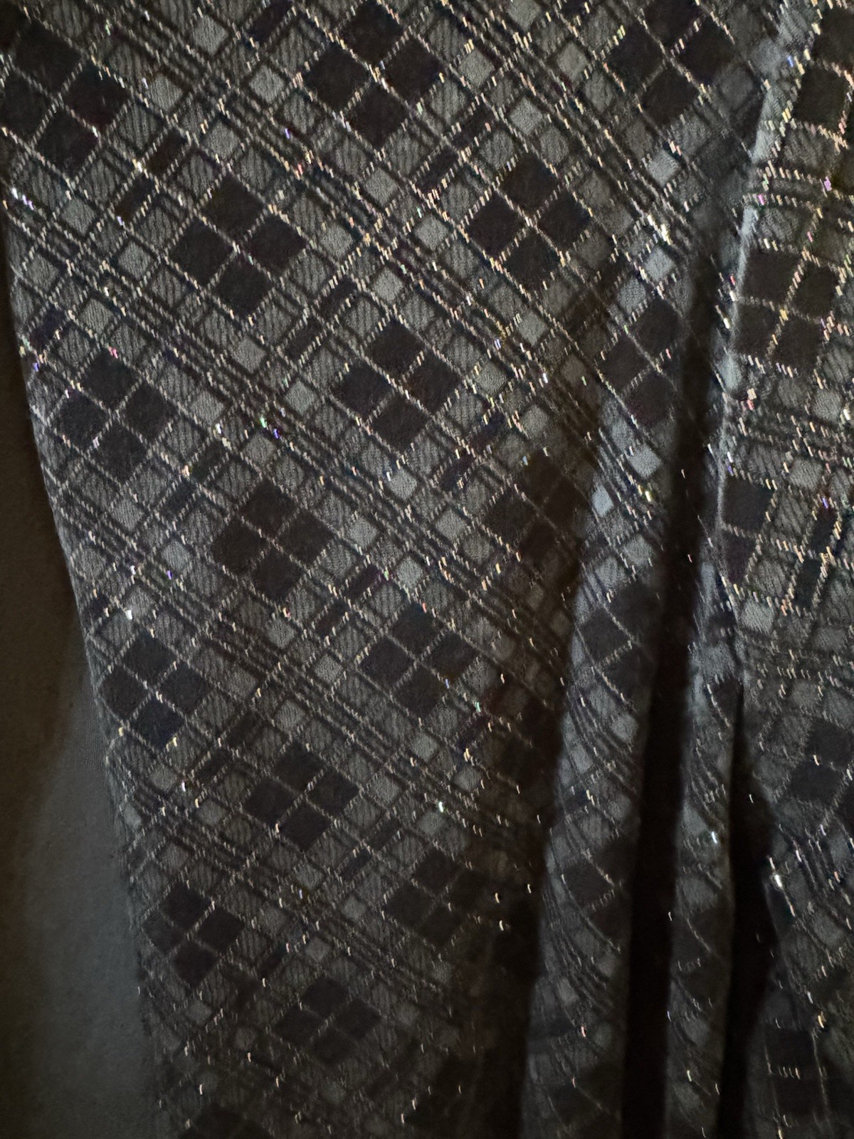 R&K Evening Vintage Cardigan See Photos For Measurments Black Sparkles #111