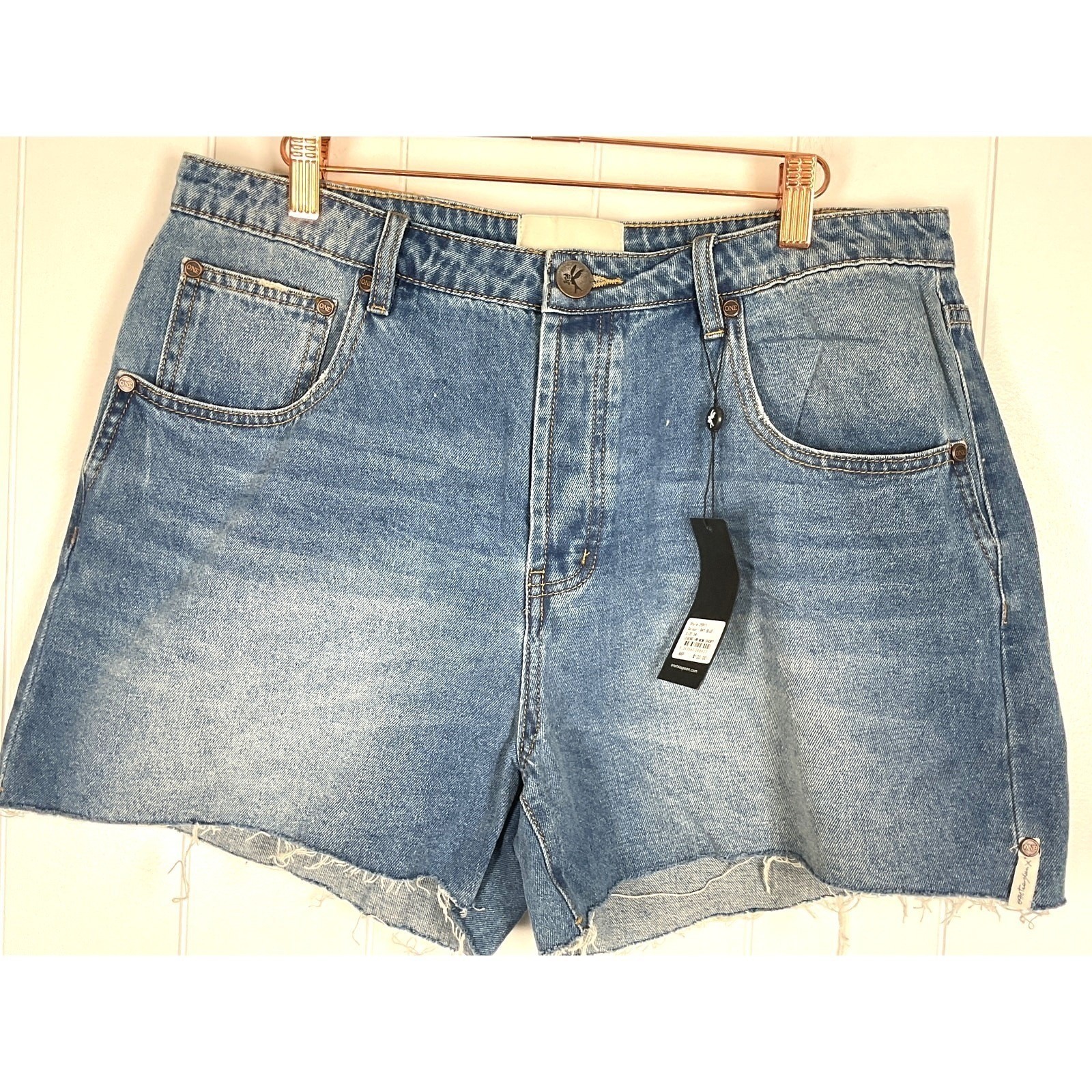 One Teaspoon Legend High Waist Mom Short NWT Size 34