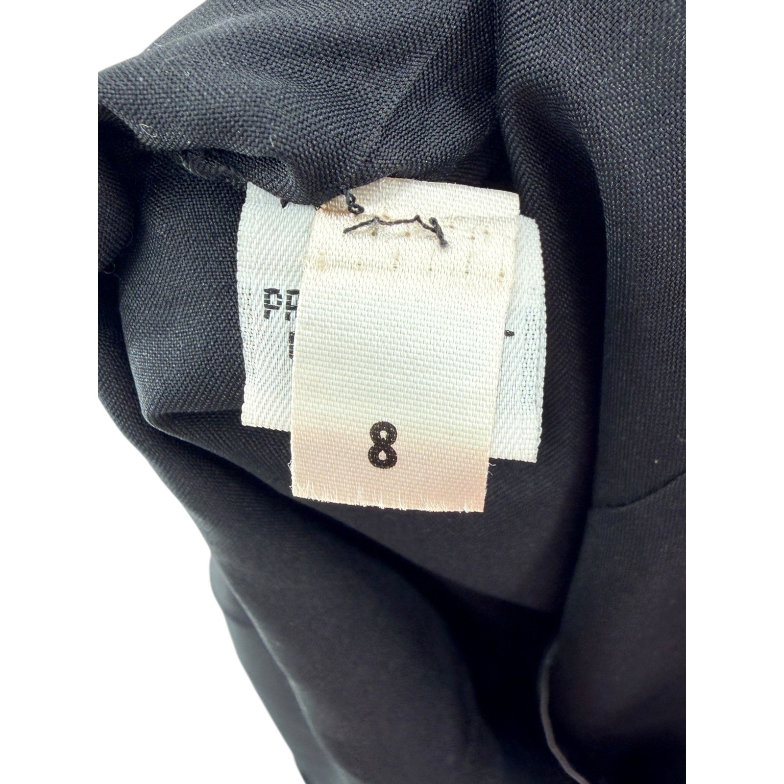 Travilla Vintage Black Cocktail Dress Lace Sleeve Nude Underlay Marilyn Monroe 8