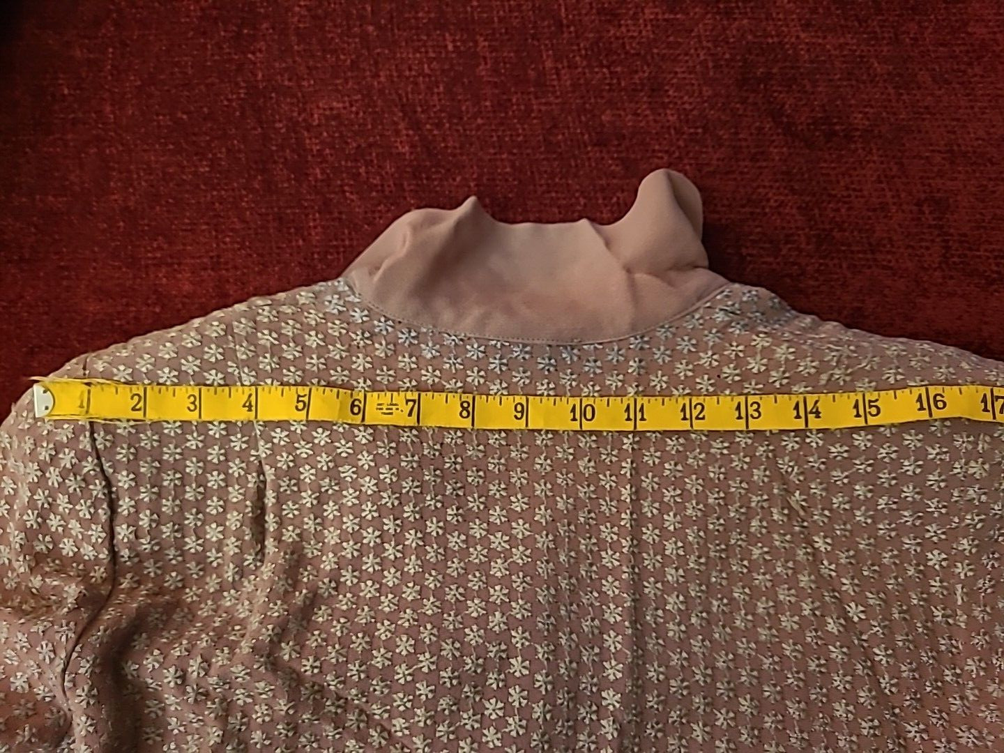 Martha Manning Original Vintage Mauve Dress Faux Two Piece Peplum Short Sleeves