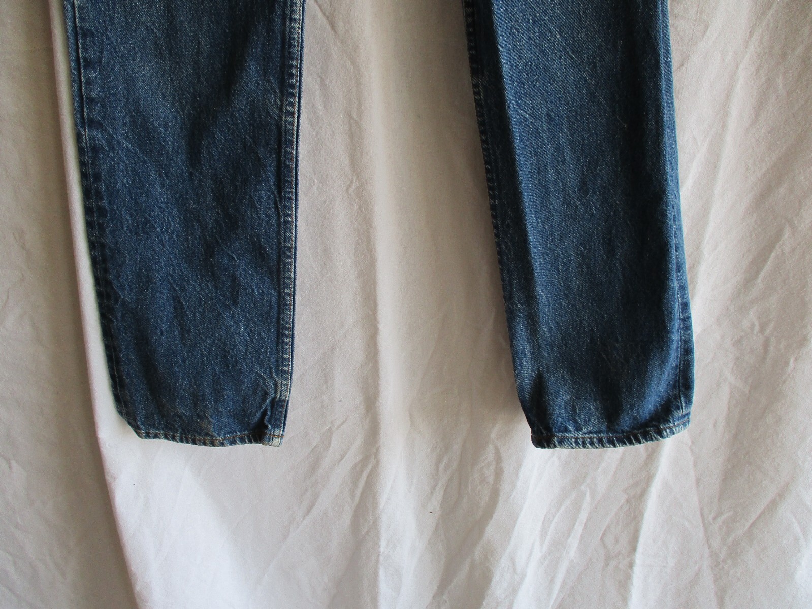 Vintage Levis 701 Student 26×32 High Waist Button Fly Medium Wash