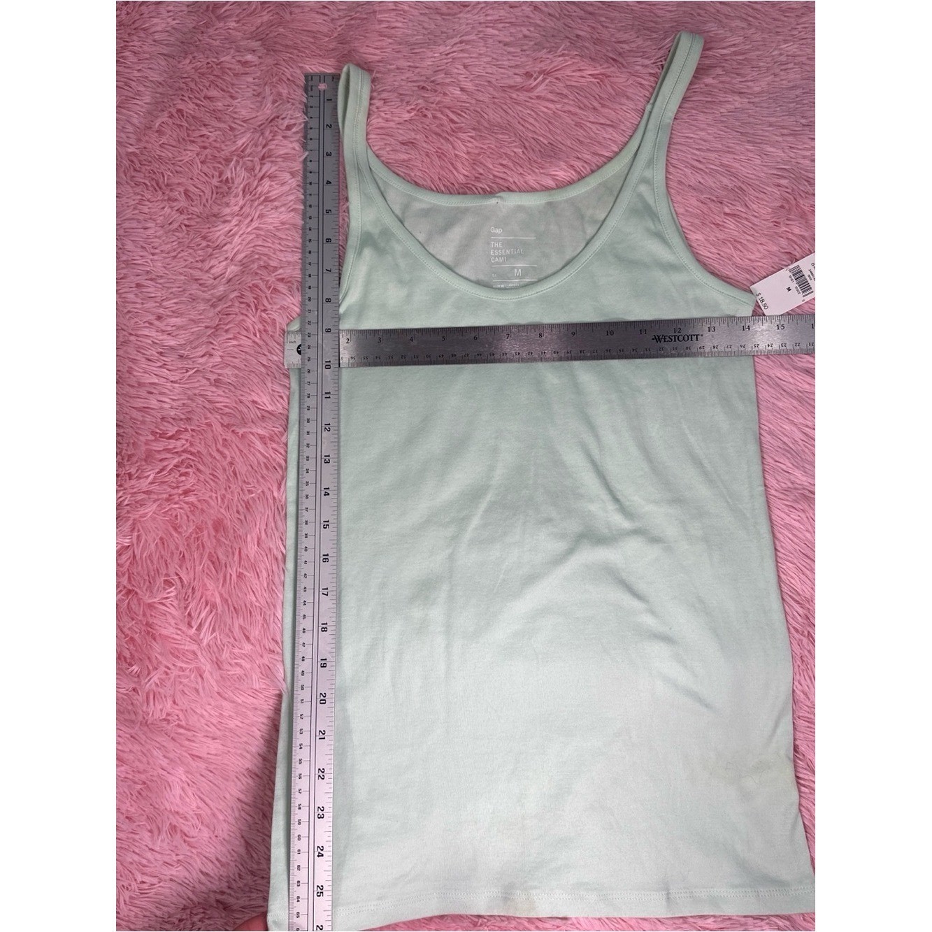 Y2K Vintage 2013 NWT Essential Cami Scoop Neck Tank Top – Mint Green