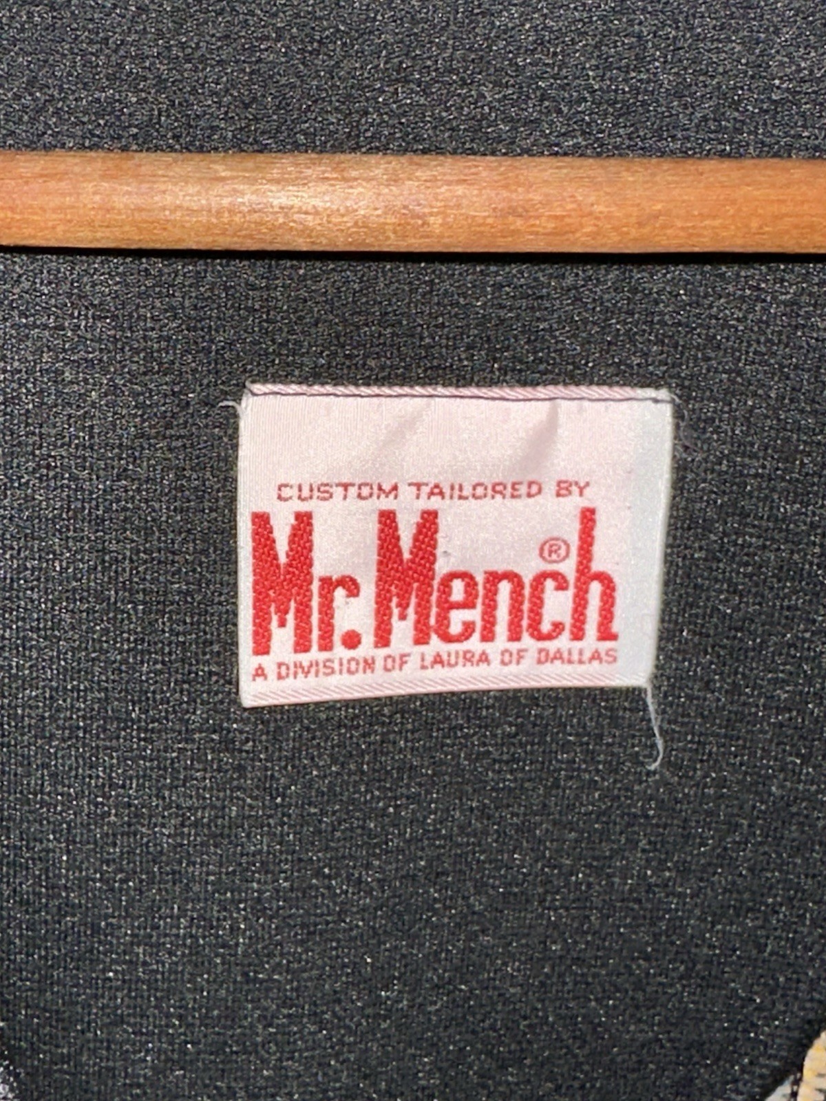 Vintage 70s Mr. Mench Custom Western Handmade Vest Division Of Laura Of Dallas