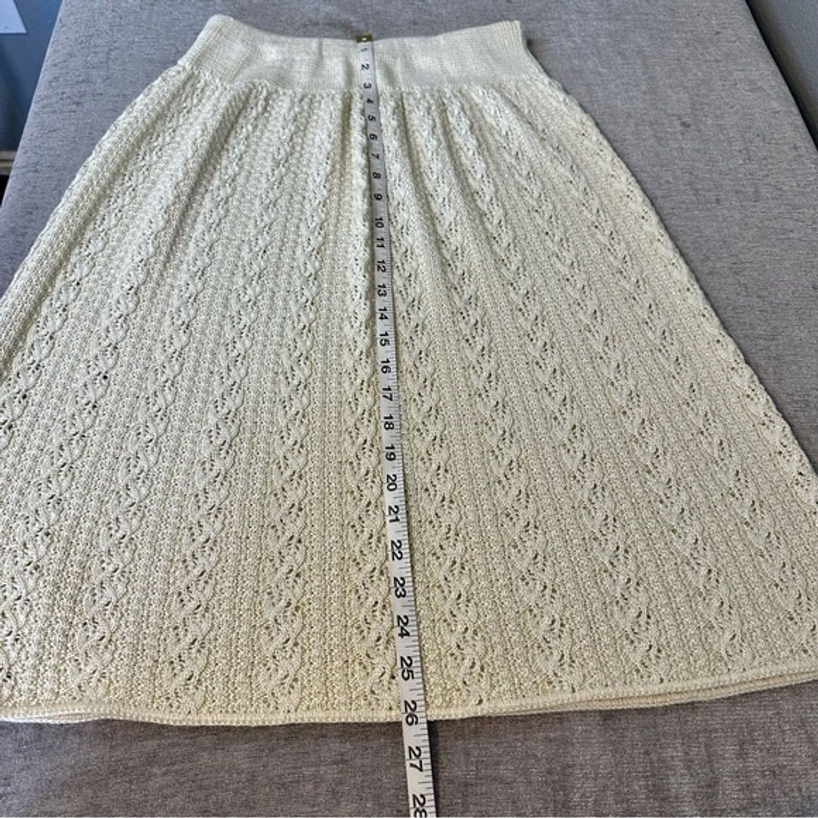 Vintage Vivanti Cottagecore Crochet Sweater Set 70’s Grandmacore