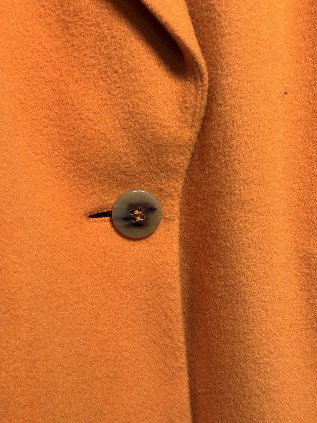 Vintage 90s Made n Russia Mustard Yellow Cashmere Wool Blazer Studio 205 Size 10