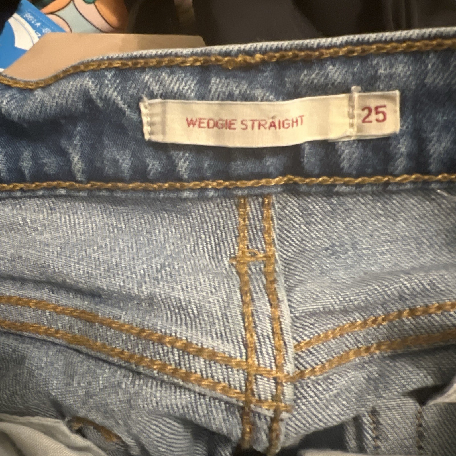 70s LEVI’S Capital E Jeans (25) vintage Blue Wash skinny
