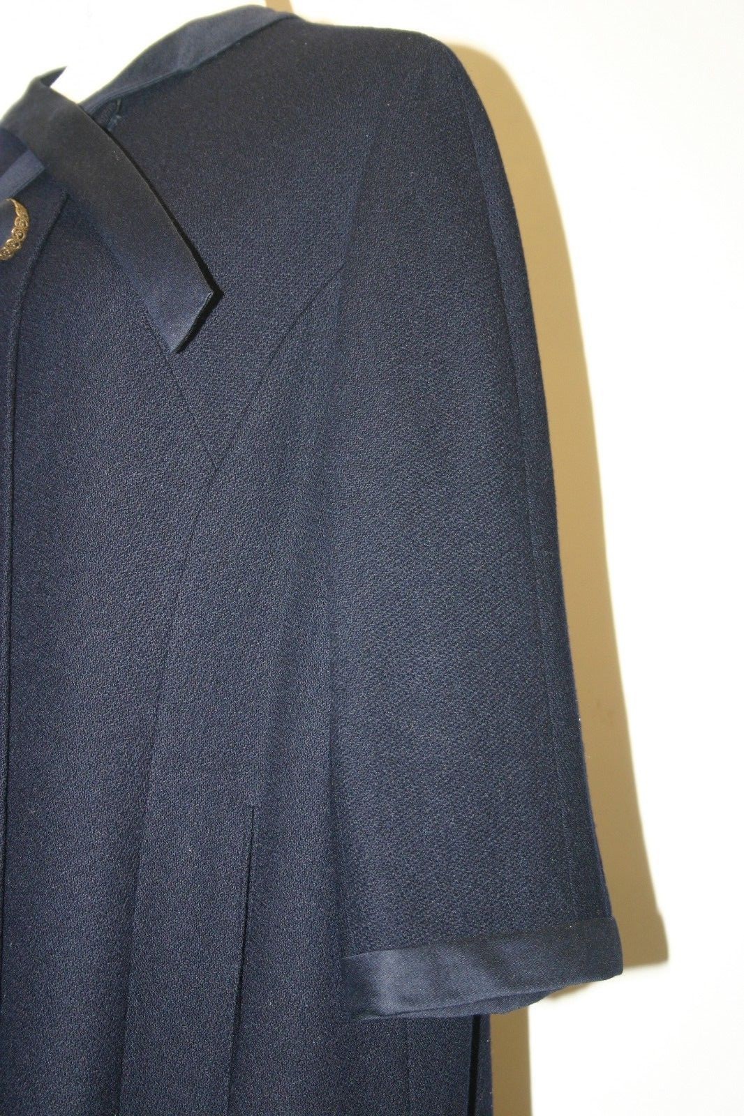 Vintage 1940s Hirsch Ladies winter jacket Navy Blue monarch new york