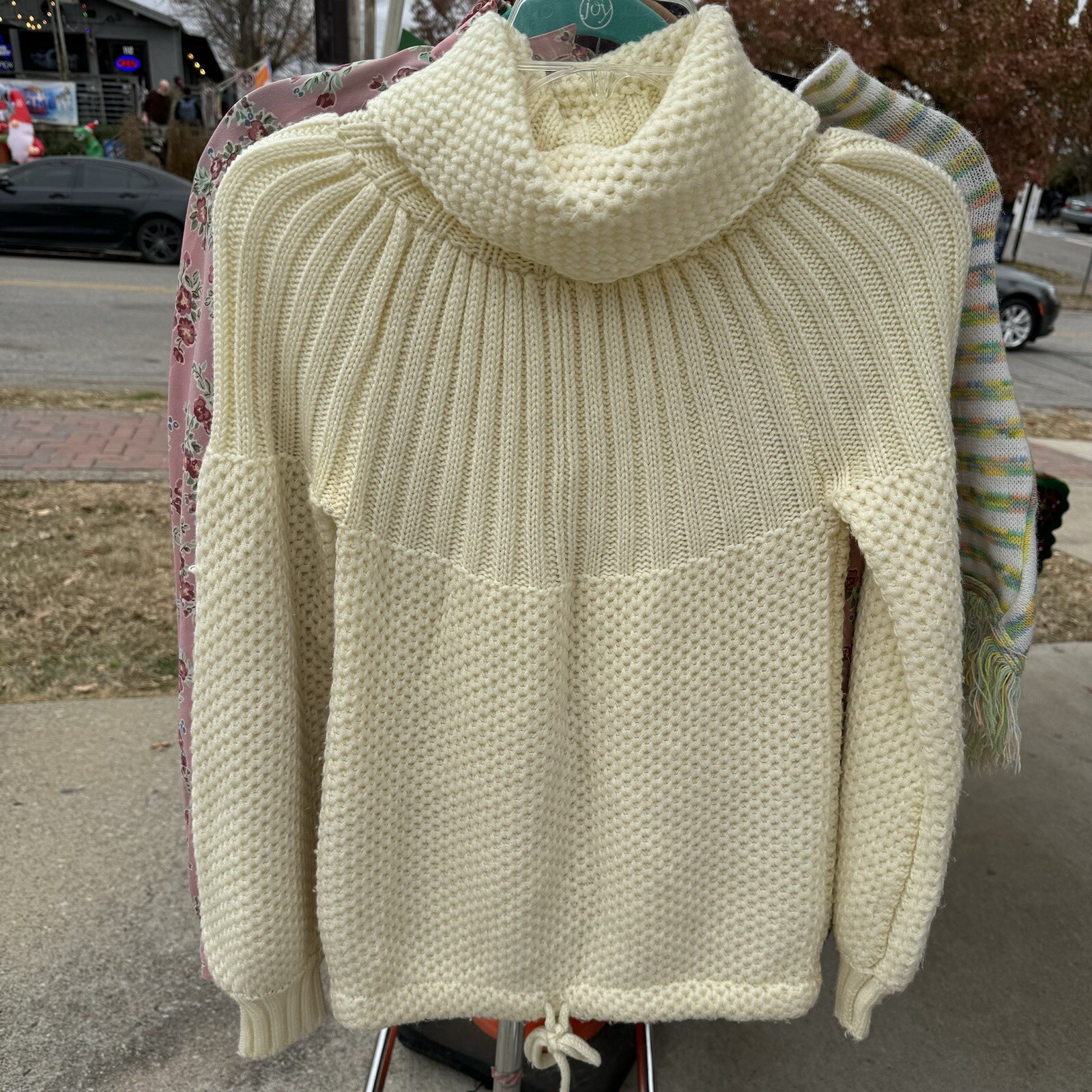 Vtg Willie’s Pet/David Brooks Cowl Neck Sweater Sz M