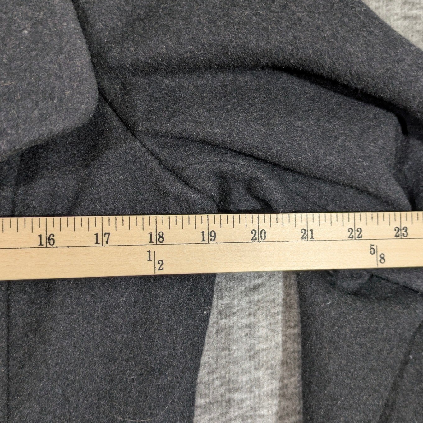 Vintage Forecaster of Boston Womens Dark Gray Double Breasted Pea Coat Size 8