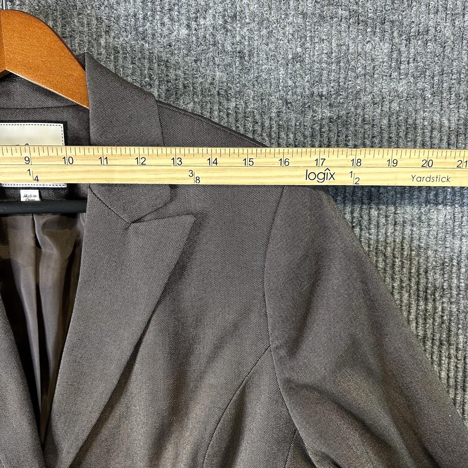 Vintage Josephine Chaus 2 Piece Pant Suit Women’s 10 Brown