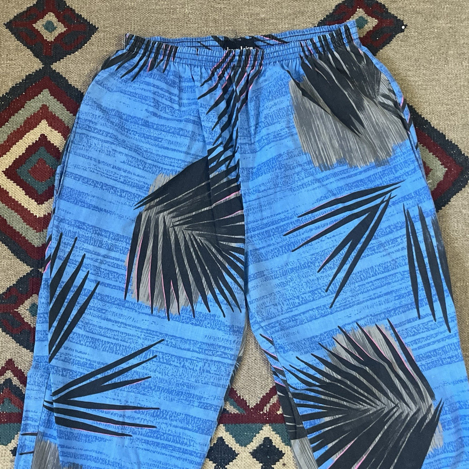Vintage 90s Jerry Leigh California Pants Adult M/L Body Builder Baggy Loose Fit