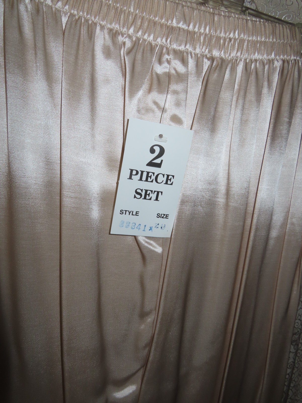 NOS VTG R&M Richards Karen Kwong Asian Jacket & Pant Set Silky Womens Size 20W