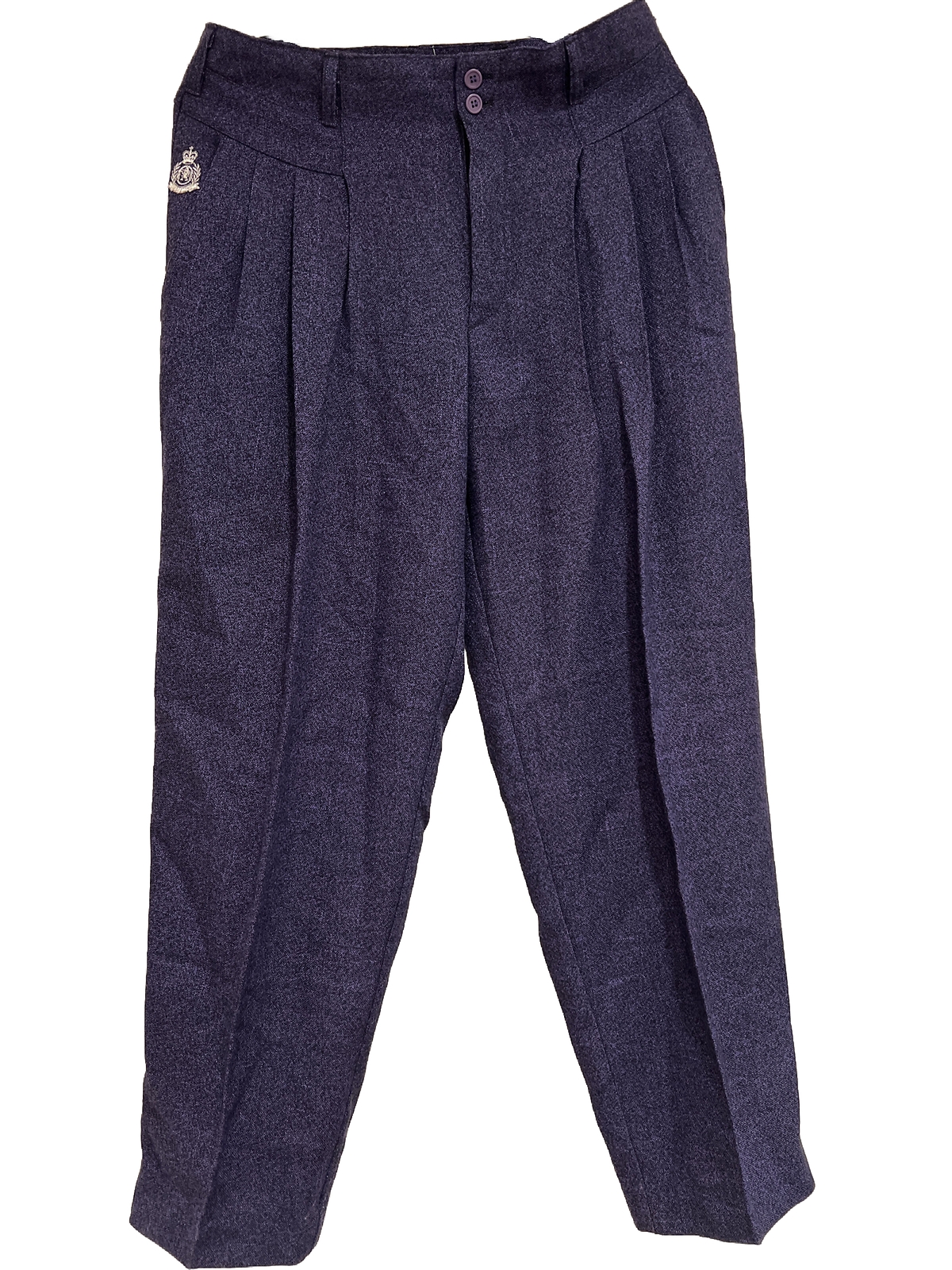 JNCO Vintage pants 33 Womens high Rise Purple baggy Taper Ankle Rare