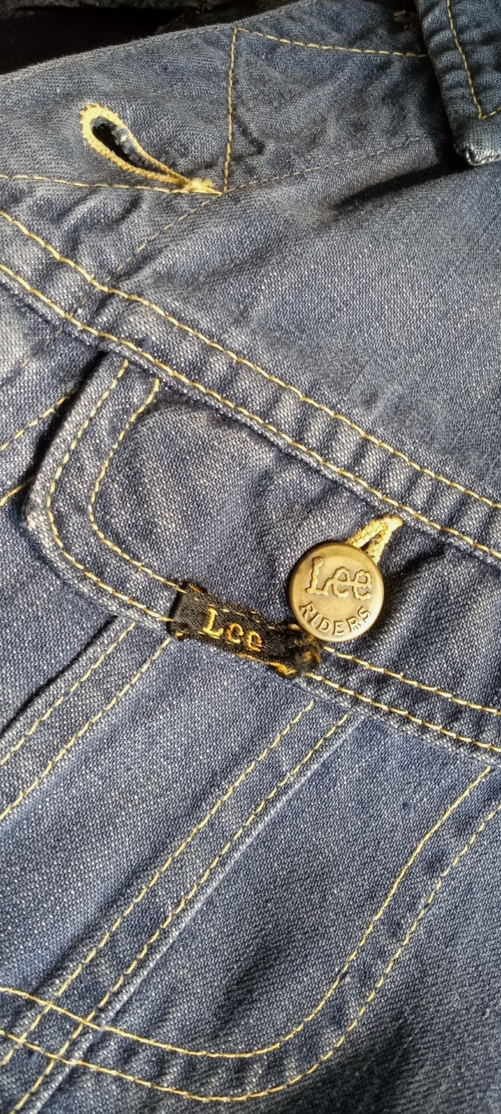 XS Woman’s OR Large Youth True Vintage 60s Lee Riders Sanforized Denim Jacket