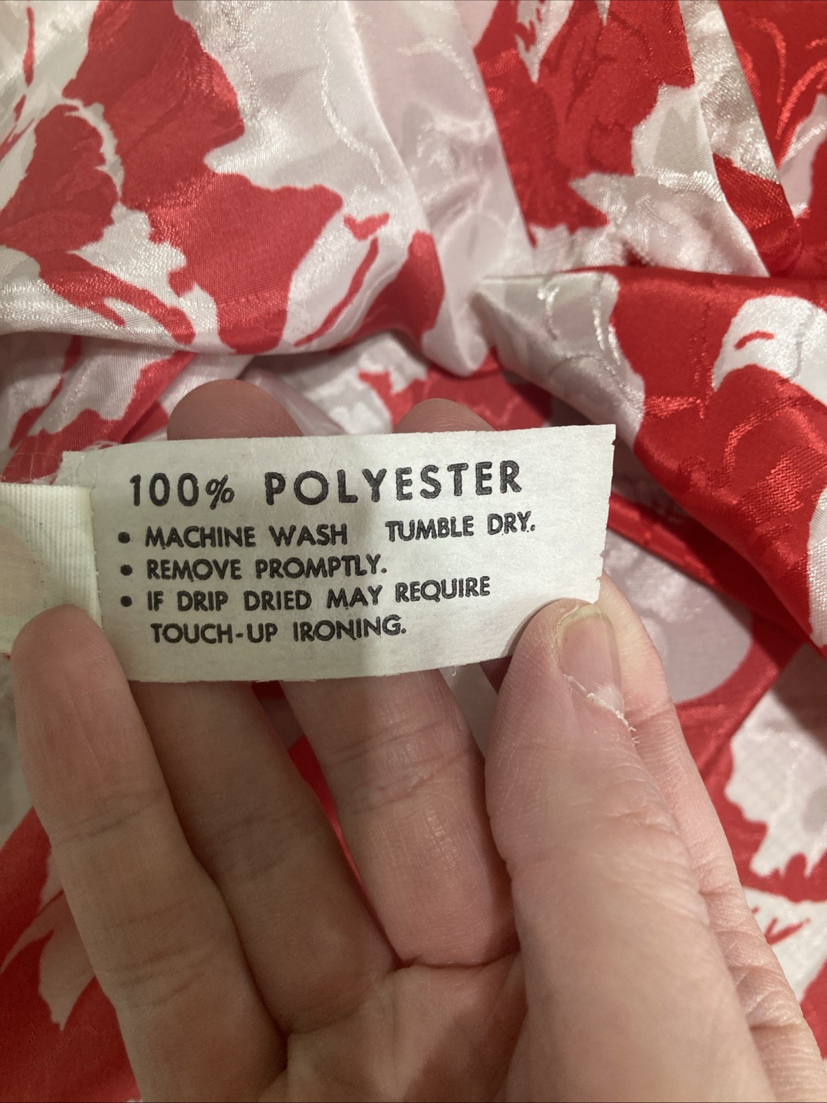 VTG 80s Adelaar for Jacobson’s Pussybow Blouse Size 8 Floral ILGWU Shoulder Pads