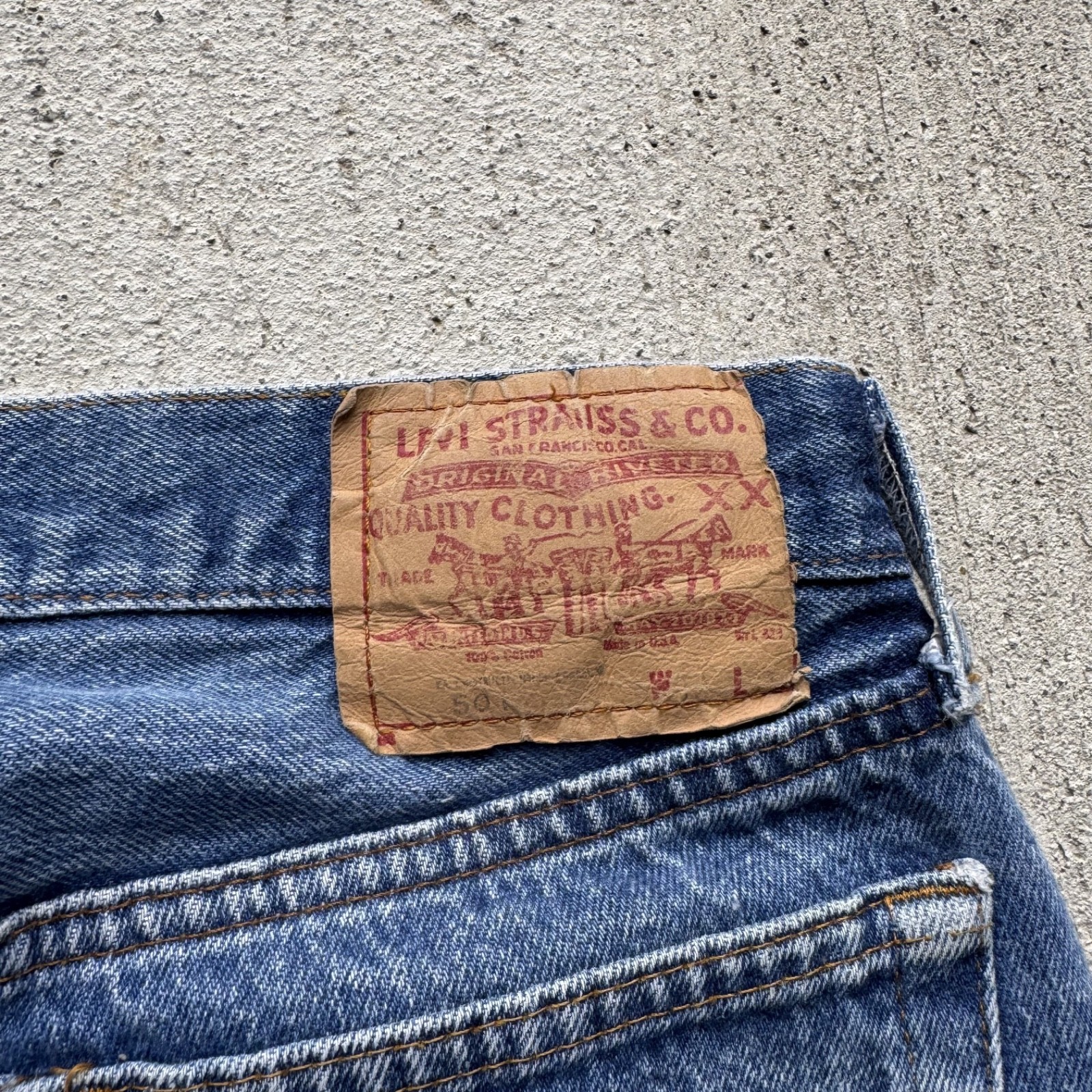 1980s Faded Levi’s 501s Jeans 27×27