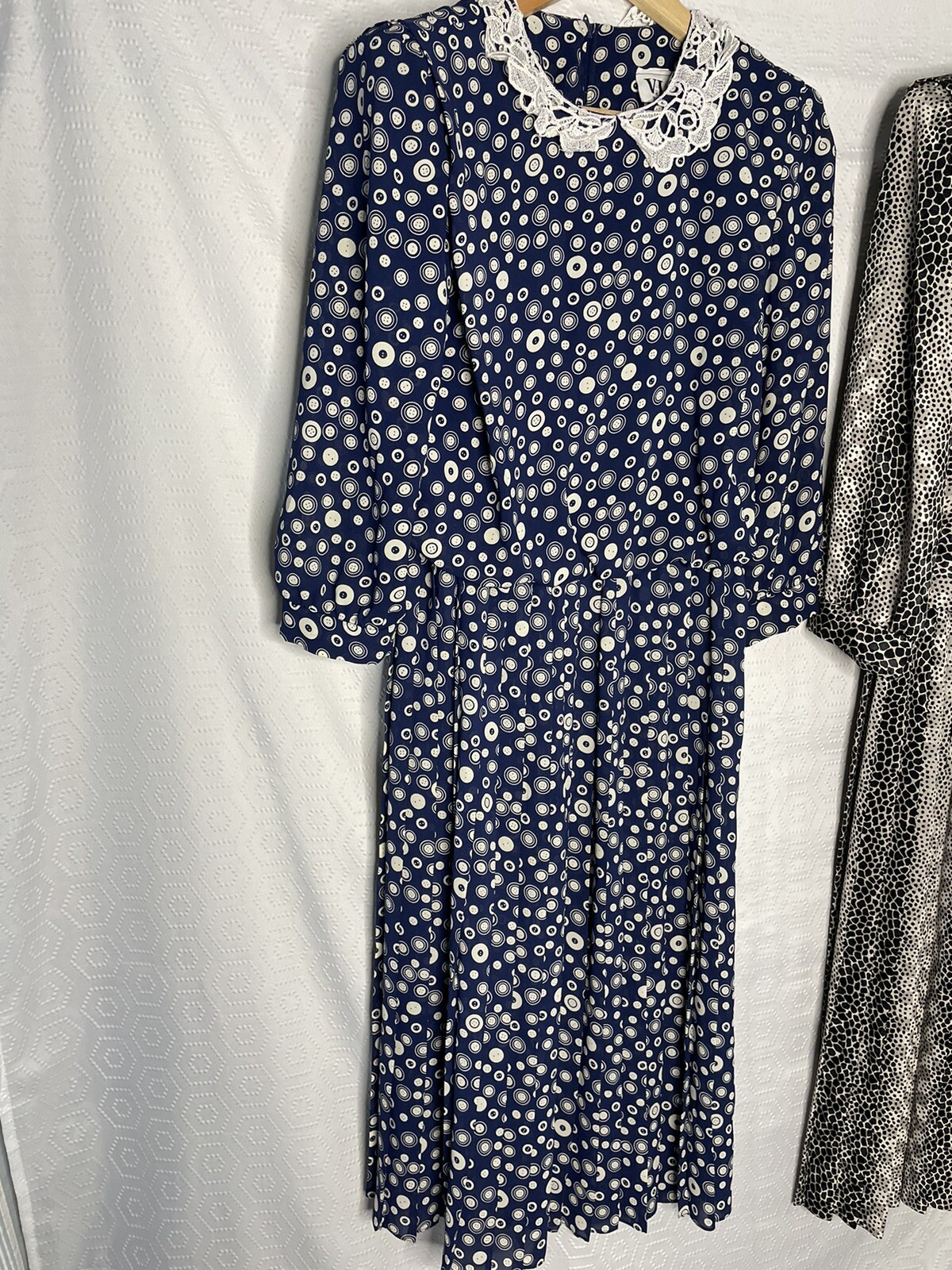 Lot Of 4 Vtg 80s Dresses Size 8 Leslie Fay VLP REO Resale Secretary A Line